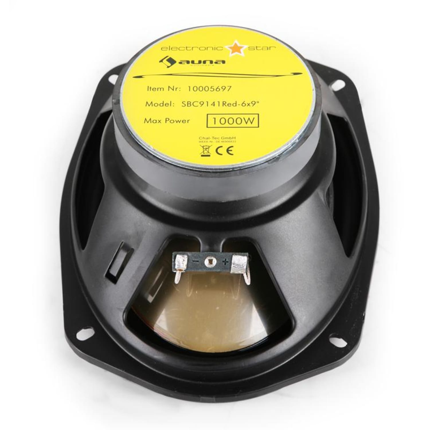 SBC-9141 Enceintes pour Voiture 15x23cm (6x9") 2000W max 15 cm x 23 cm (6" x 9")