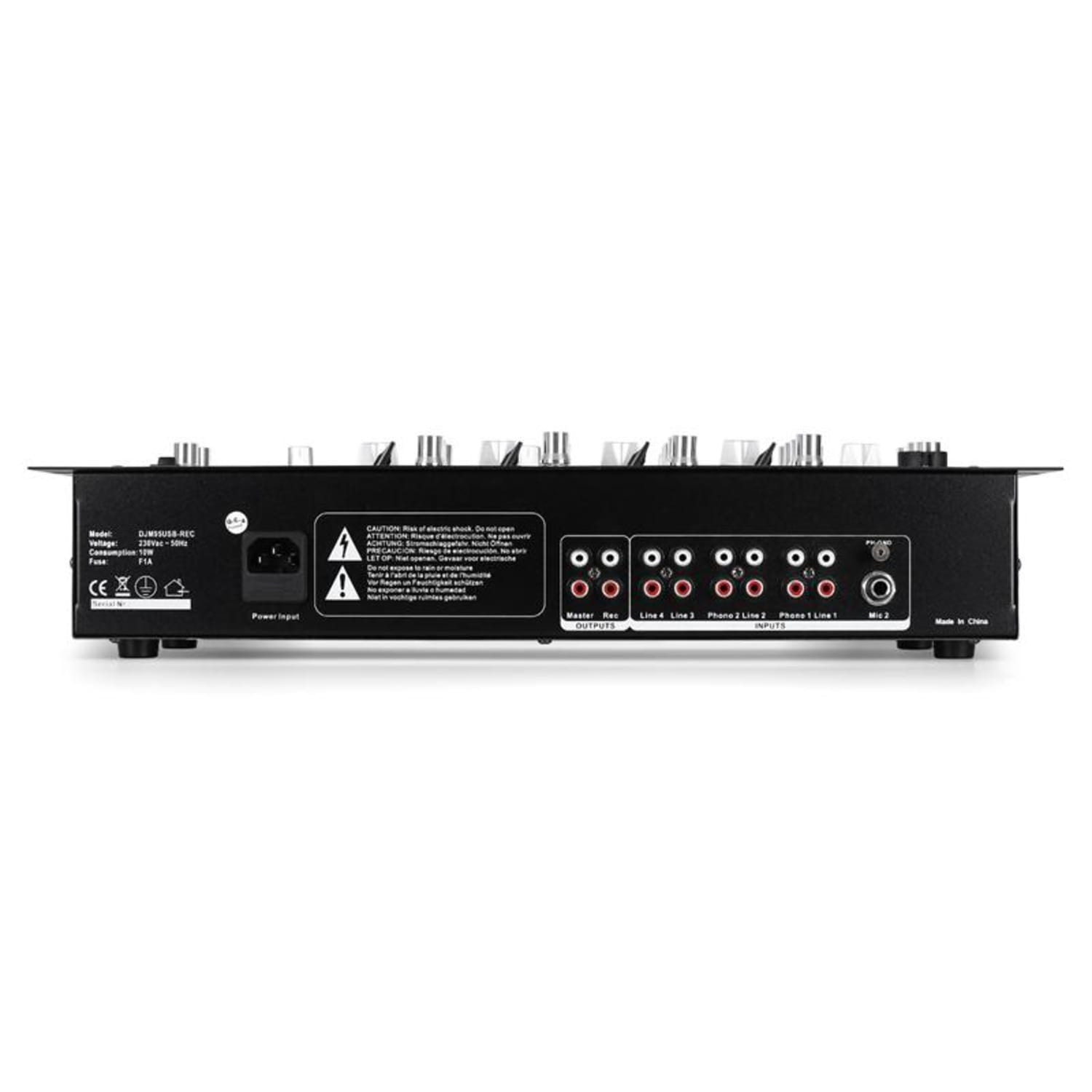 4-kanálový mixážní pult Ibiza DJM950USB-REC, USB záznam 