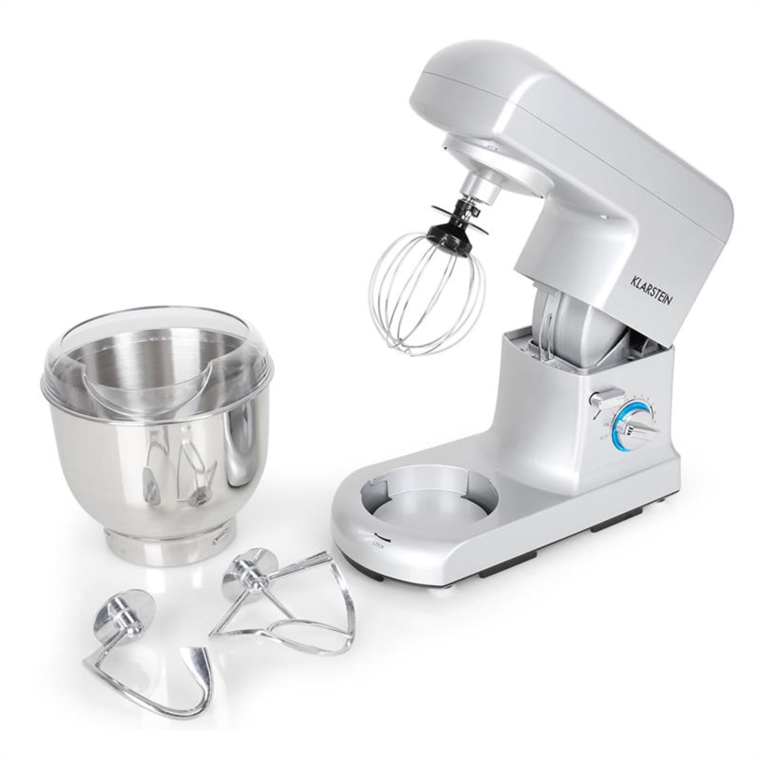GRACIA ARGENTEA Кухненски робот 1000 W,сив Сив
