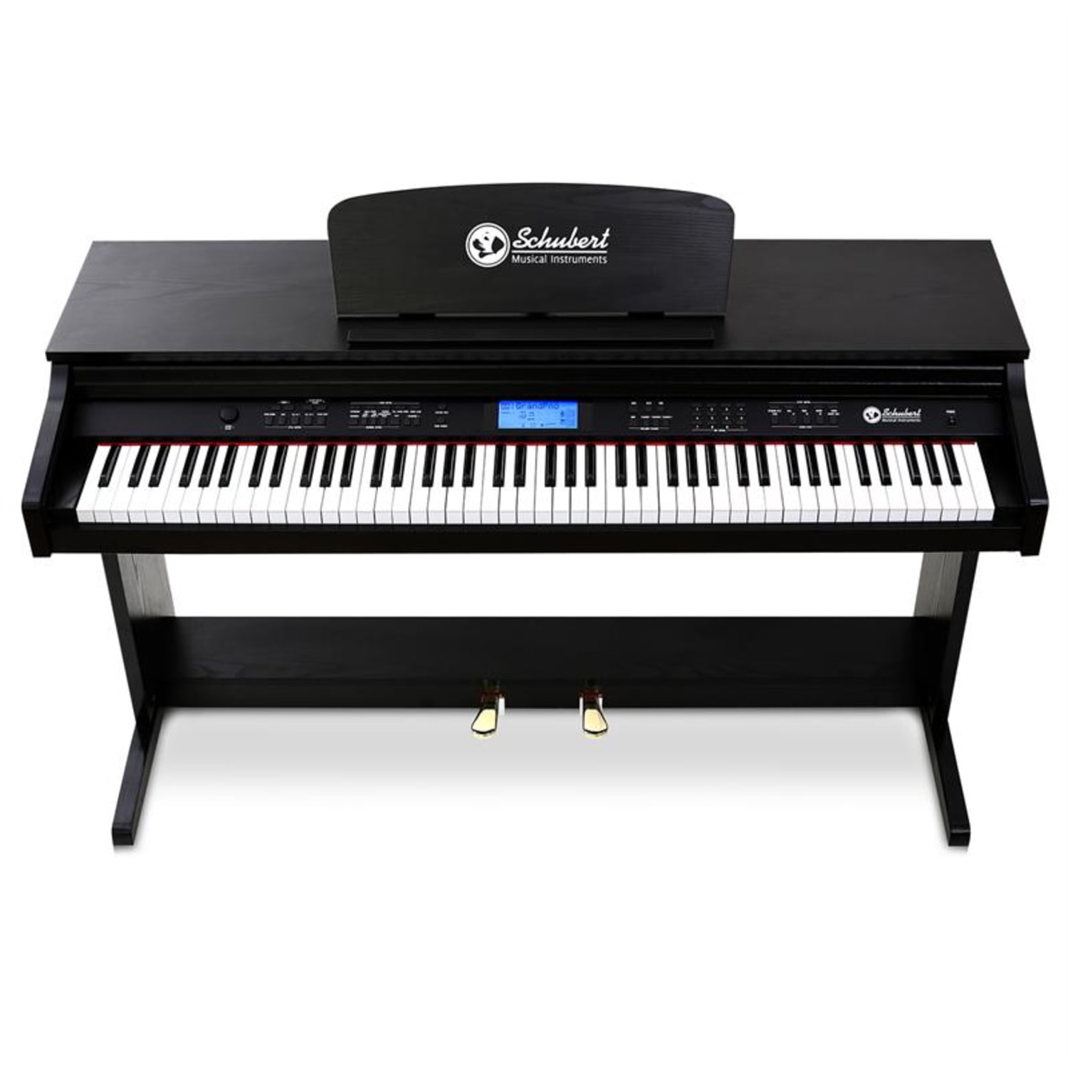 Elektronický klavír Schubert Subi88P2, 88-klávesov, MIDI Čierna