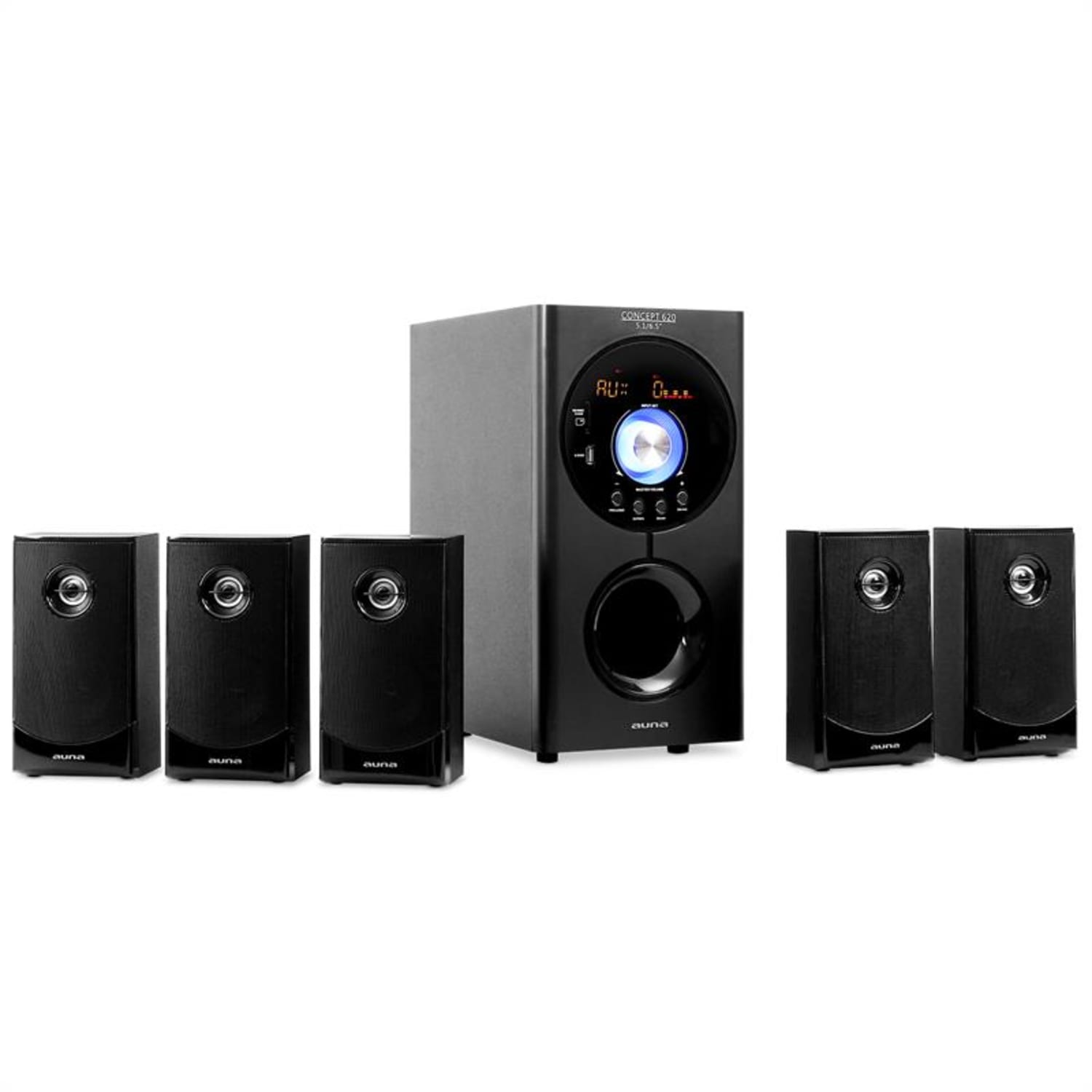 Concept 620 Système Surround 5.1 USB SD AUX Bluetooth 