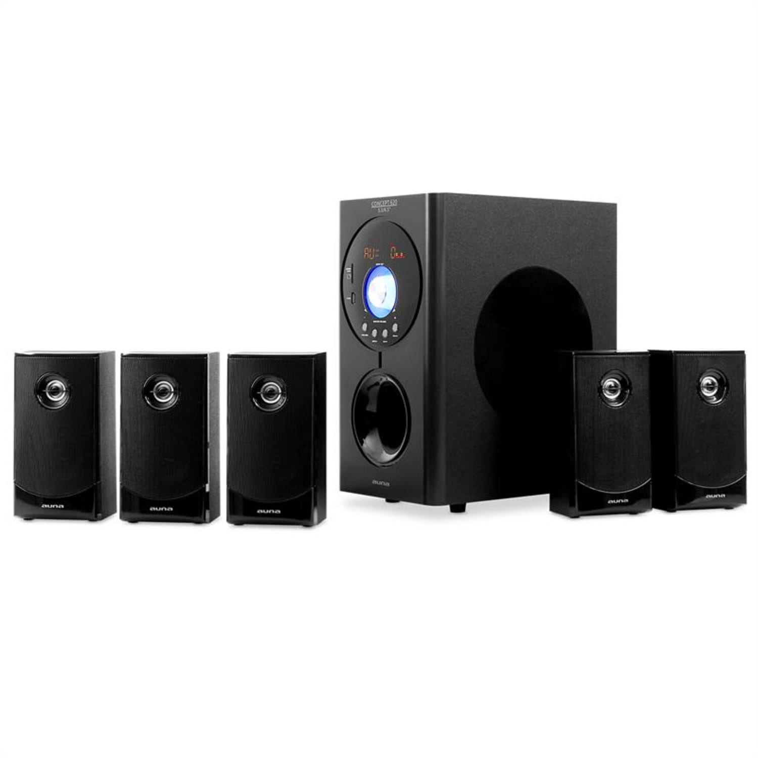 Concept 620 Système Surround 5.1 USB SD AUX Bluetooth 