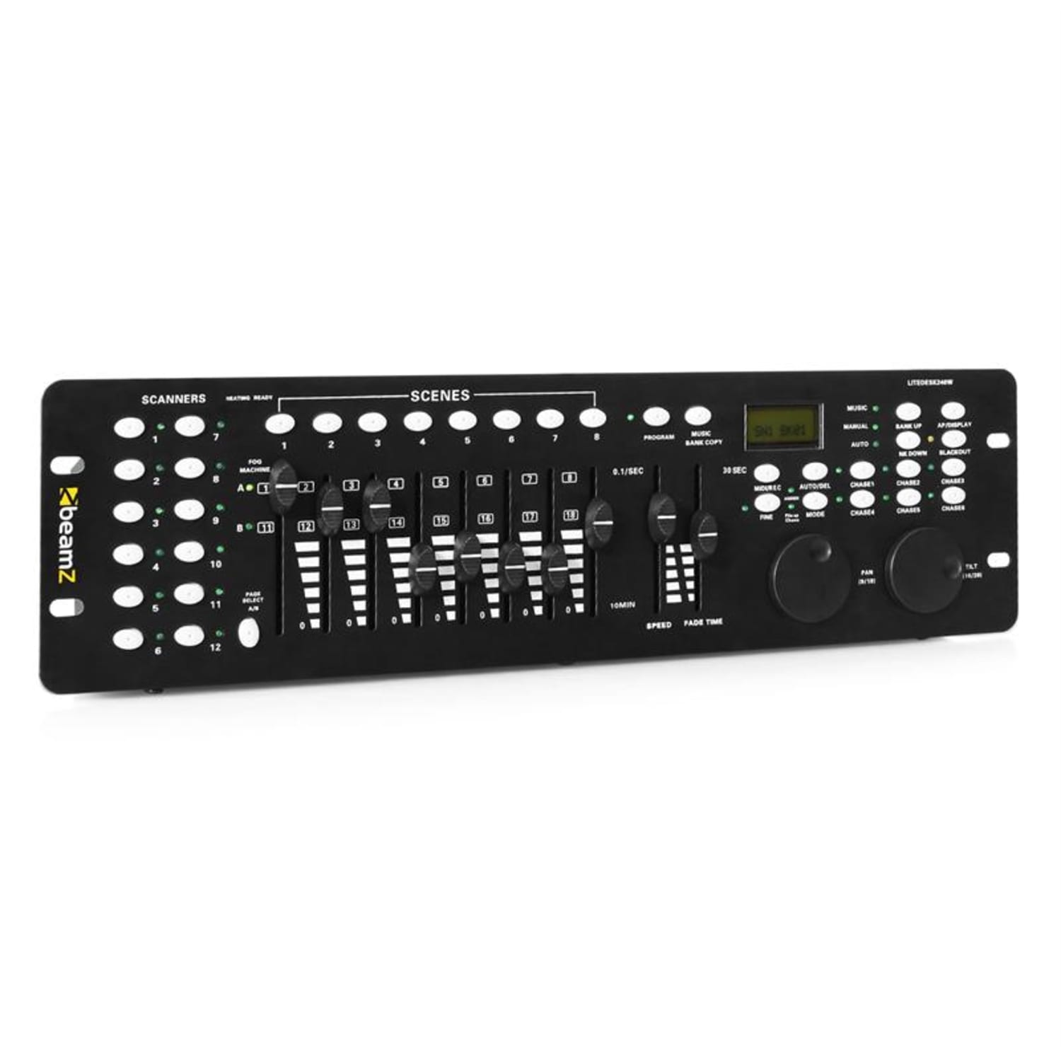 DMx-240, kontroler DMx, 240 kanałów, MIDI 