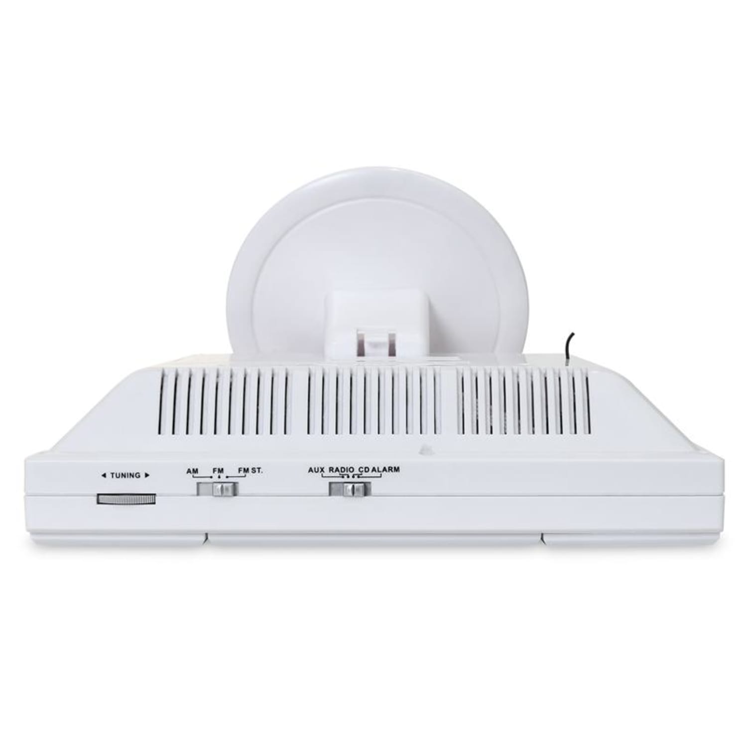 V-12, fehér, sztereó rendszer CD-MP3-lejátszóval, USB, SD, AUX Fehér