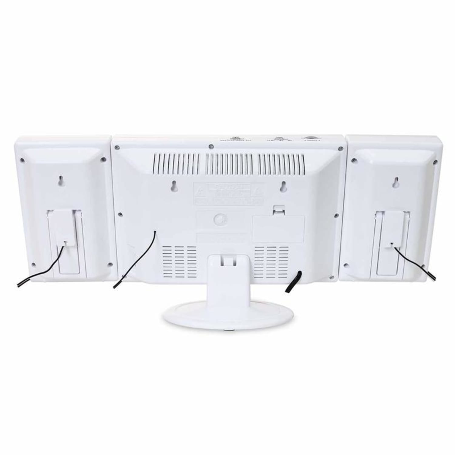 V-12, fehér, sztereó rendszer CD-MP3-lejátszóval, USB, SD, AUX Fehér