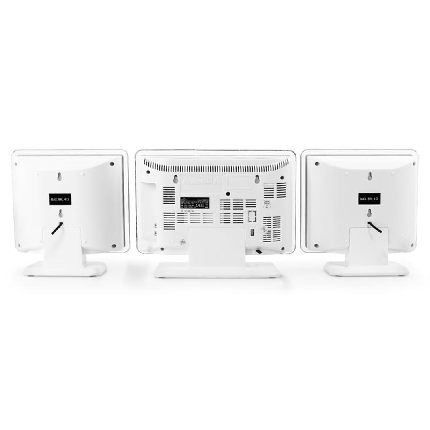 VCP-191 Cadena estéreo MP3 CD USB SD Blanco Blanco