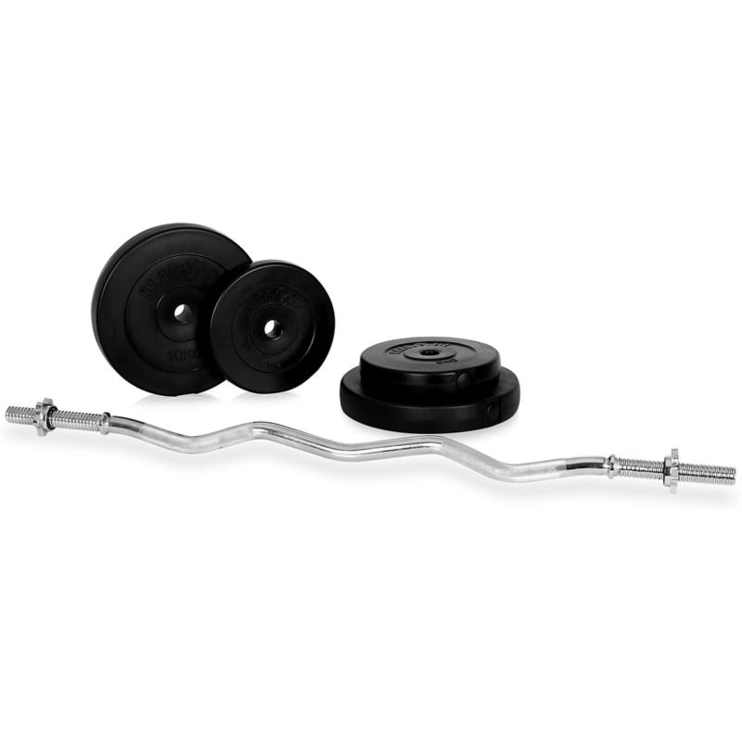 Set uteži, 4 x gred uteži, 14 x utež, 97,5 kg