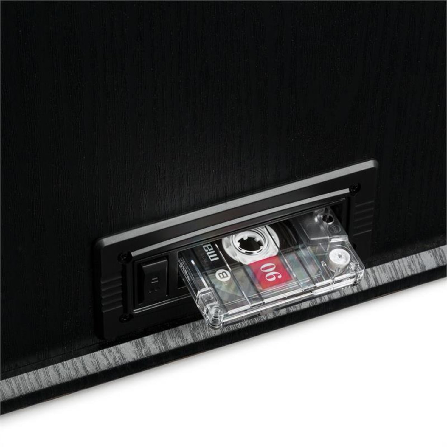 NR-620 Impianto stereo giradischi con lettore MP3 Legno nero 