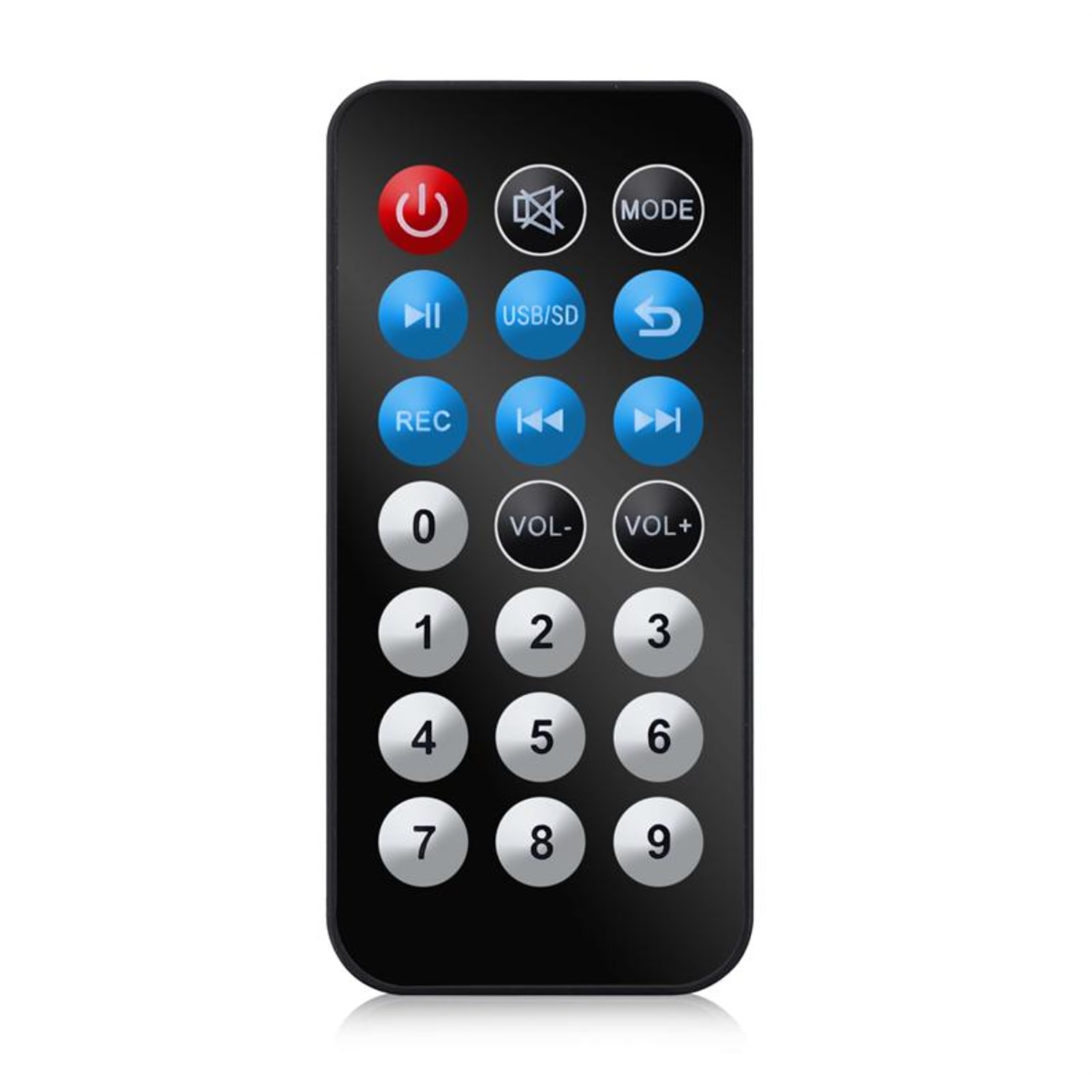 Port10VHF-BT przenośna kolumna PA bluetooth USB-SD-MP3 500W 25 cm (10") | Czarny