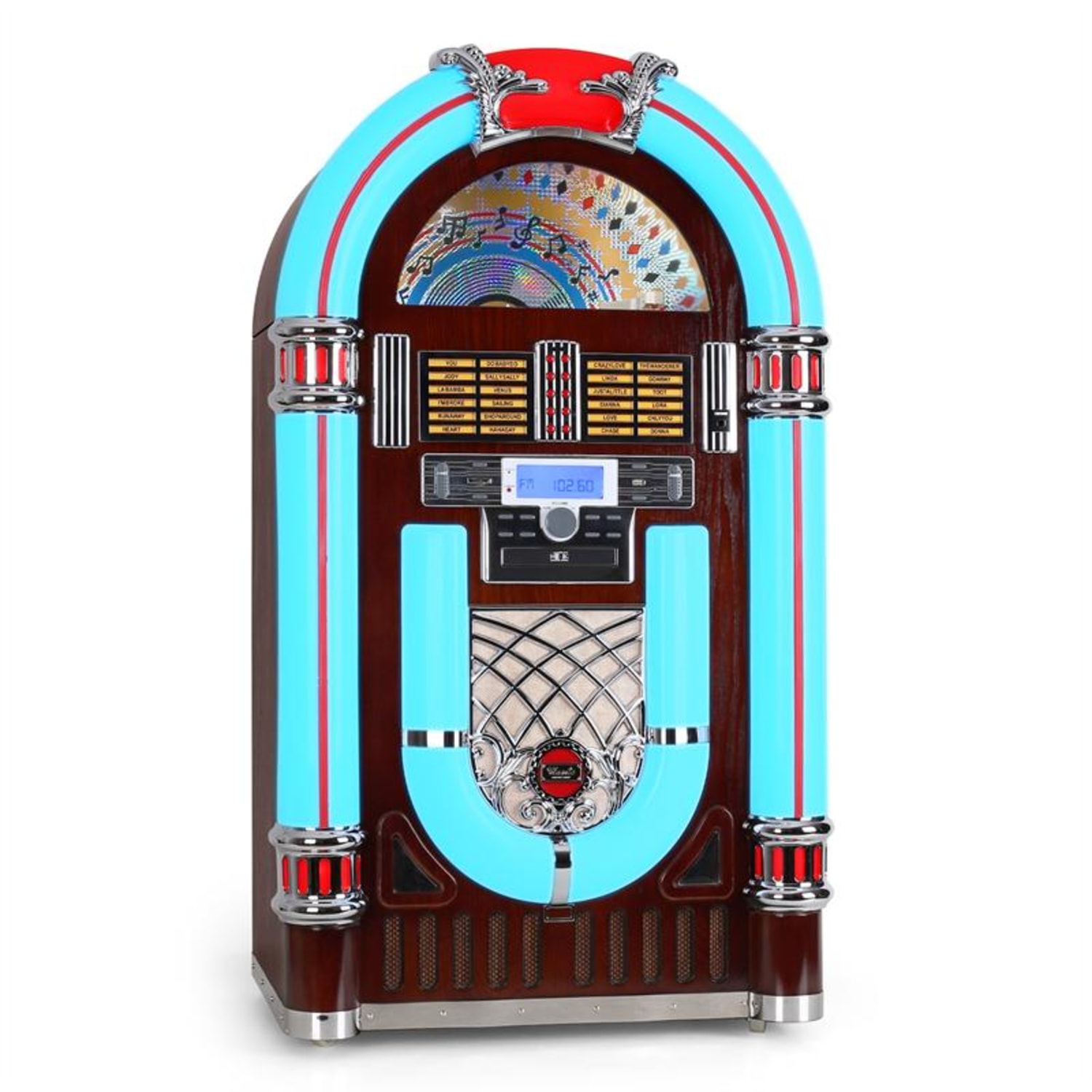Audiola JB 3710TT Jukebox USB SD CD AUX Radio 