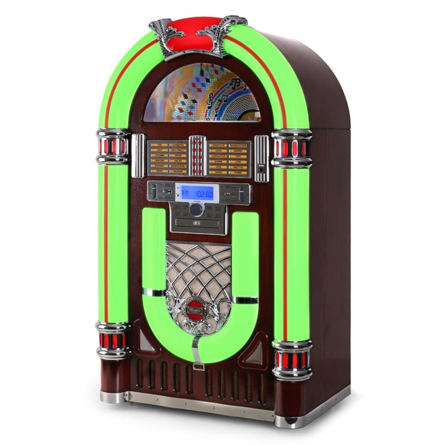 Audiola JB 3710TT Jukebox USB SD CD AUX Radio 