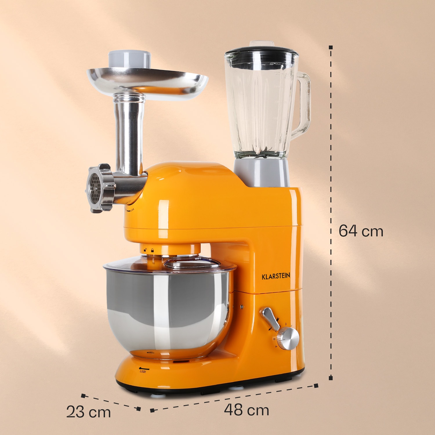 Bella Robot de cocina 1800 W/2,7 PS 5 L Acero inoxidable Sin BPA Rojo