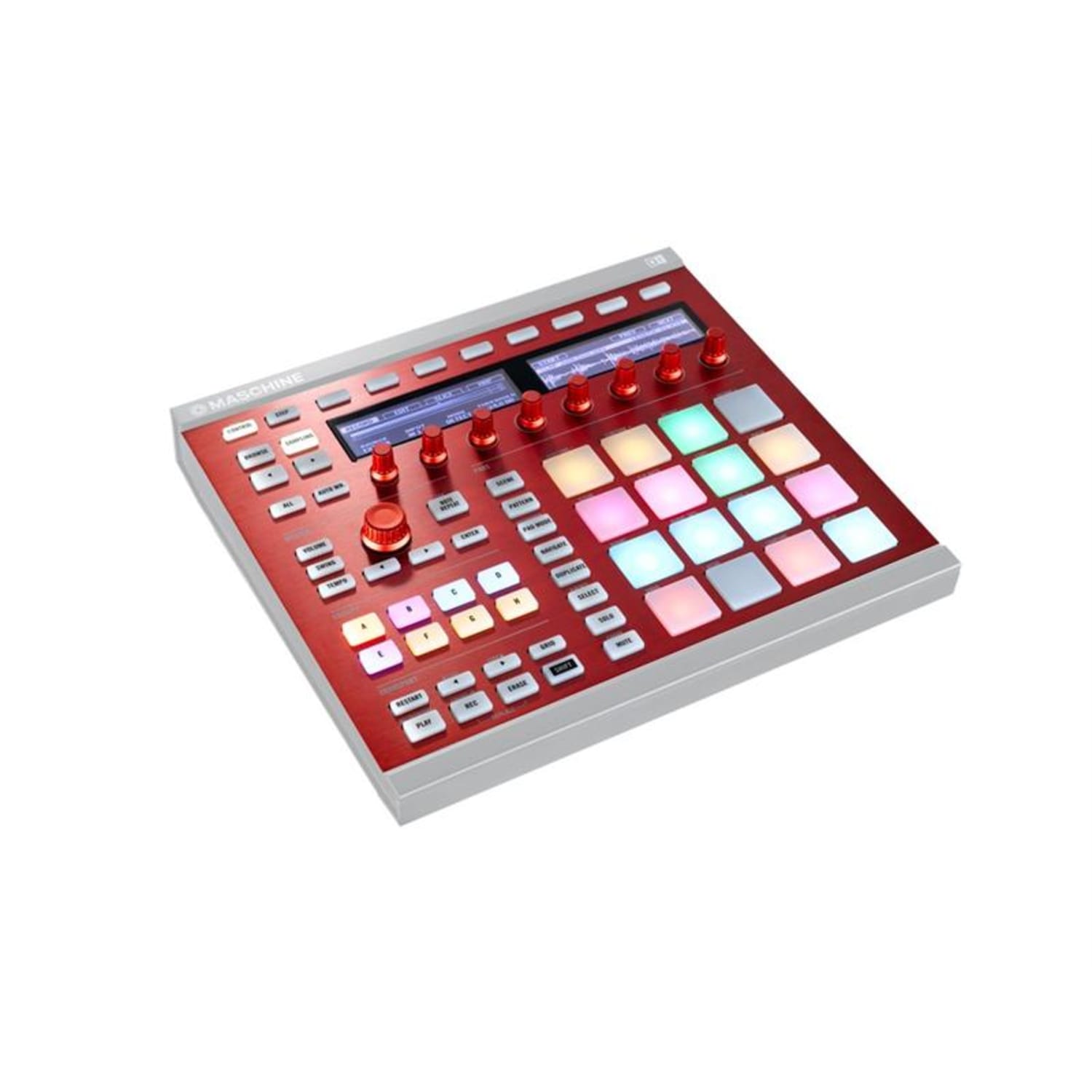 Instruments MASCHINE CUSTOM KIT Faceplates Dragon Red 