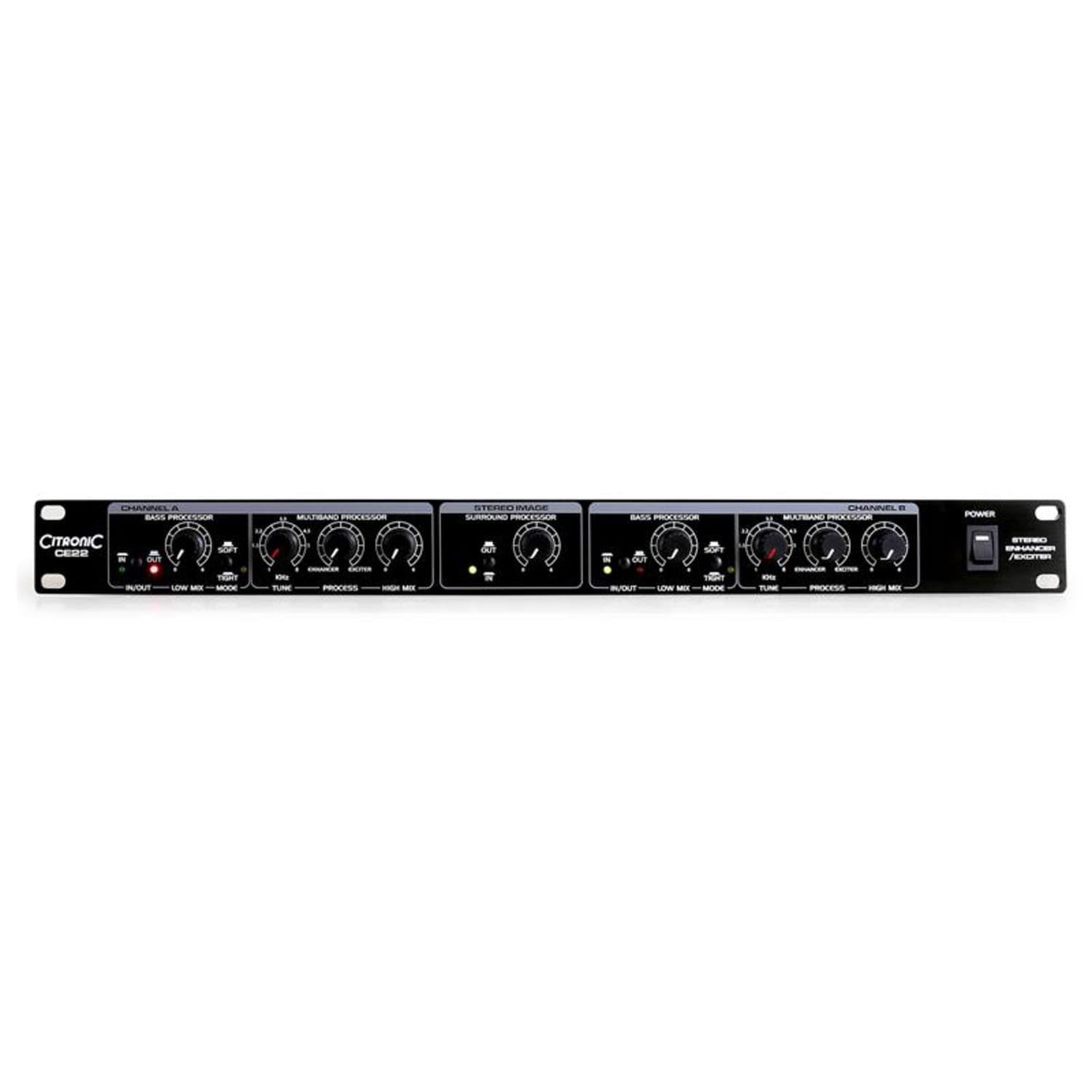 Zvukový procesor Citronic CE22, multi band 