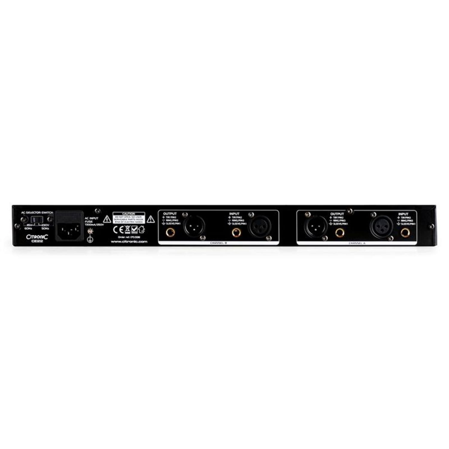 Zvukový procesor Citronic CE22, multi band 