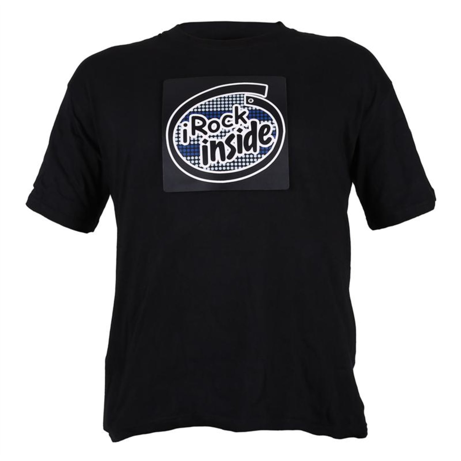 T-Shirt LED design iRock Inside 2 couleurs taille L 
