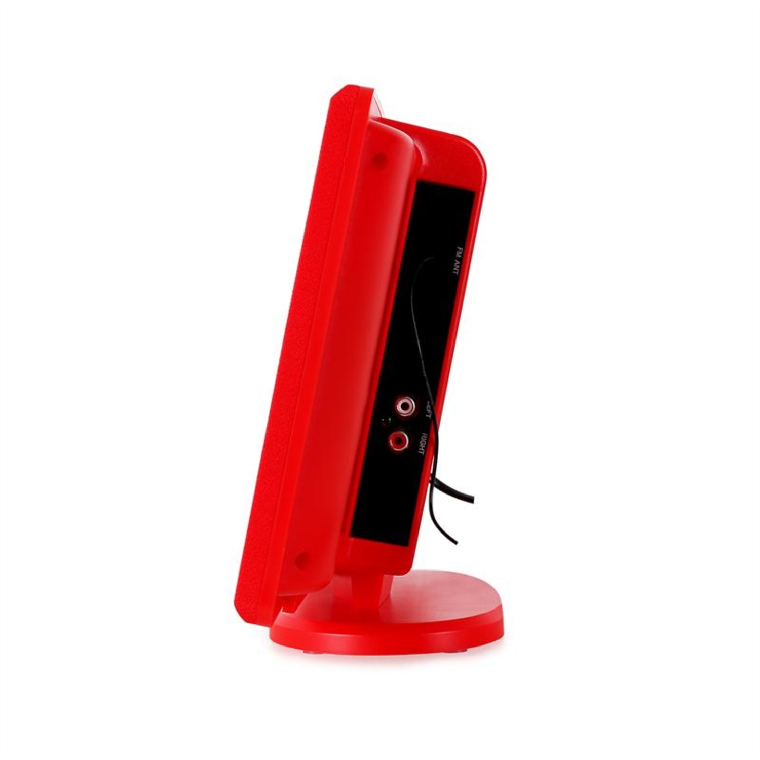CH04CD vertikální stereo systém, CD, USB, SD Červená