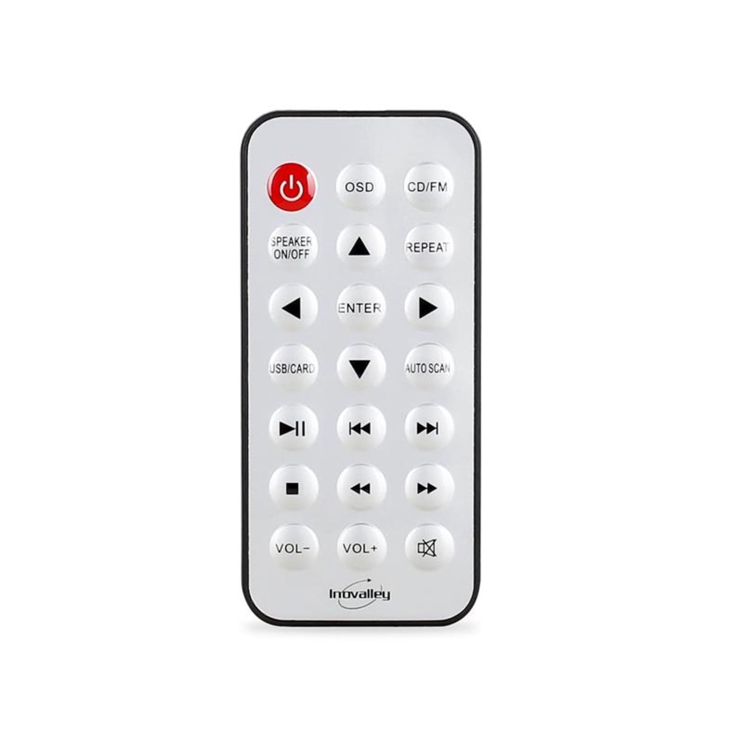 CH04CD vertikální stereo systém, CD, USB, SD Červená