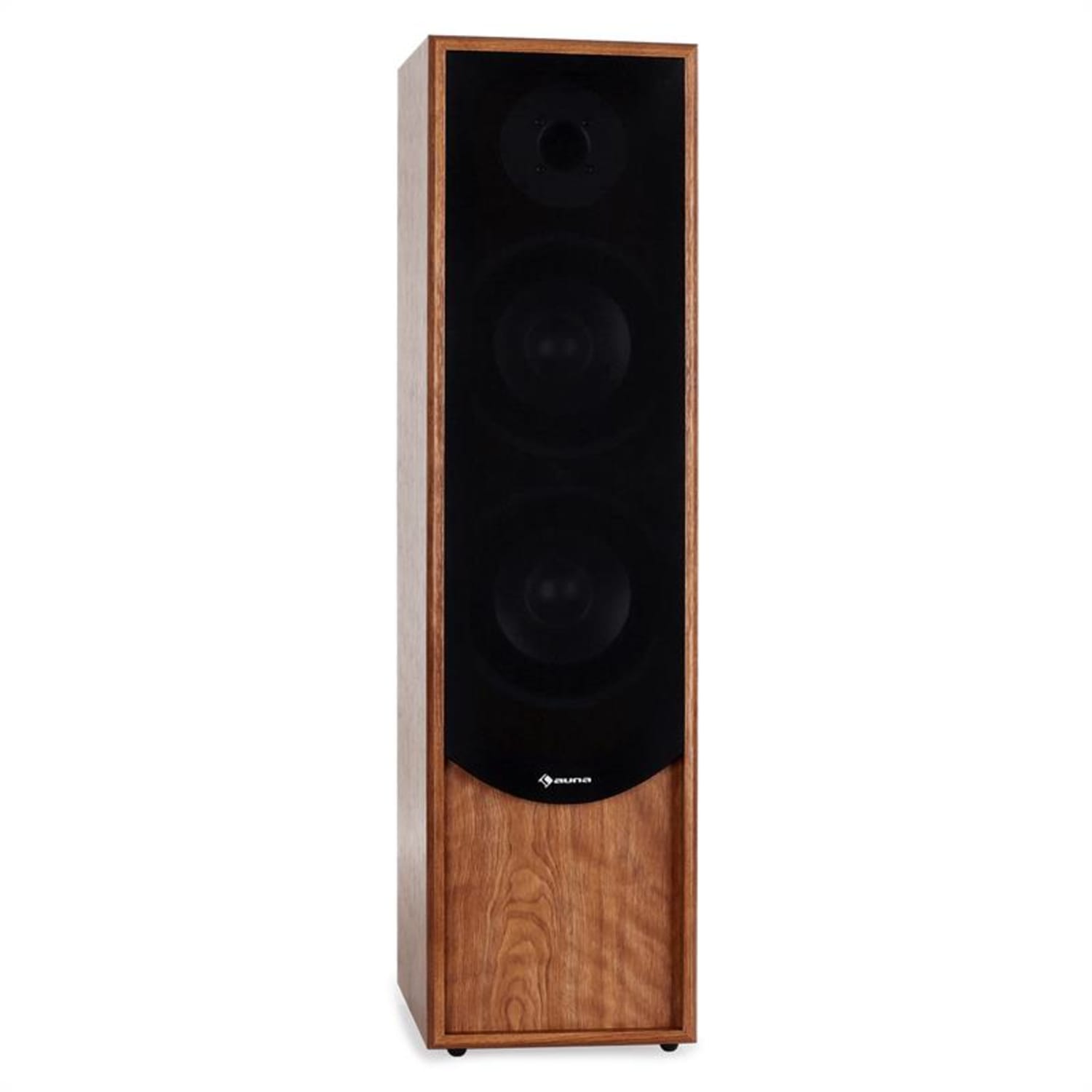 Linie-300-WN Paire d'enceintes colonnes 80W RMS passives - noyer Teck