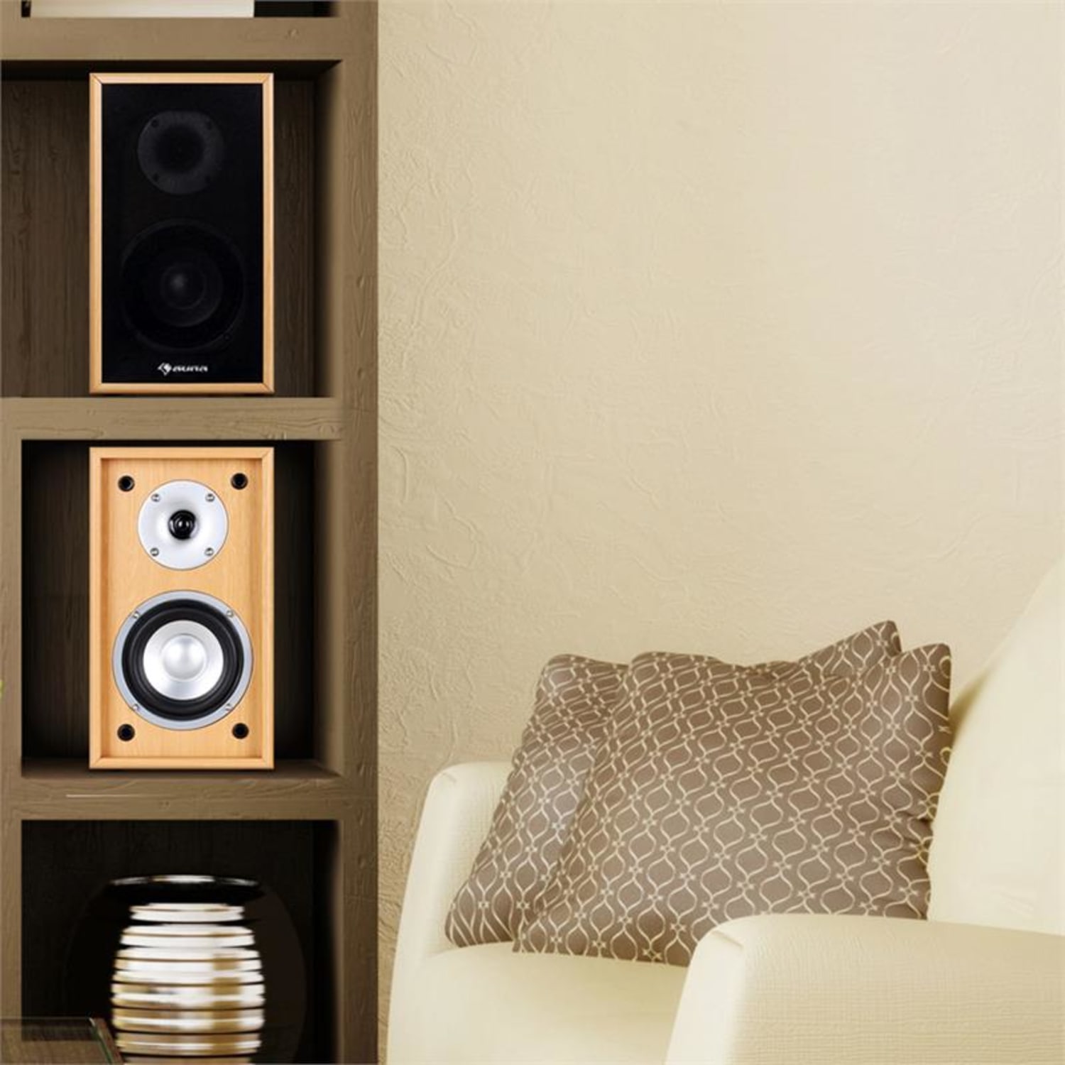 Linie-300-SF-BH Coppia diffusori passivi 70W RMS faggio 