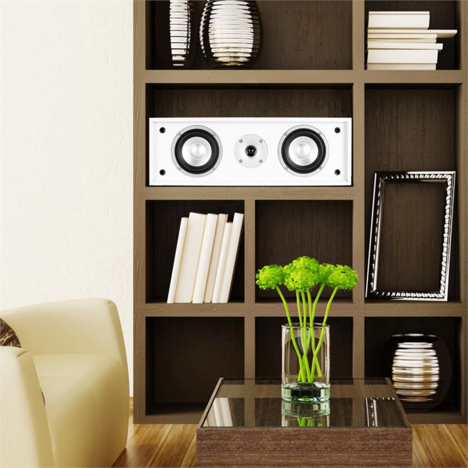 Difuzor central linie-CN-300-WH35 Walb Alb