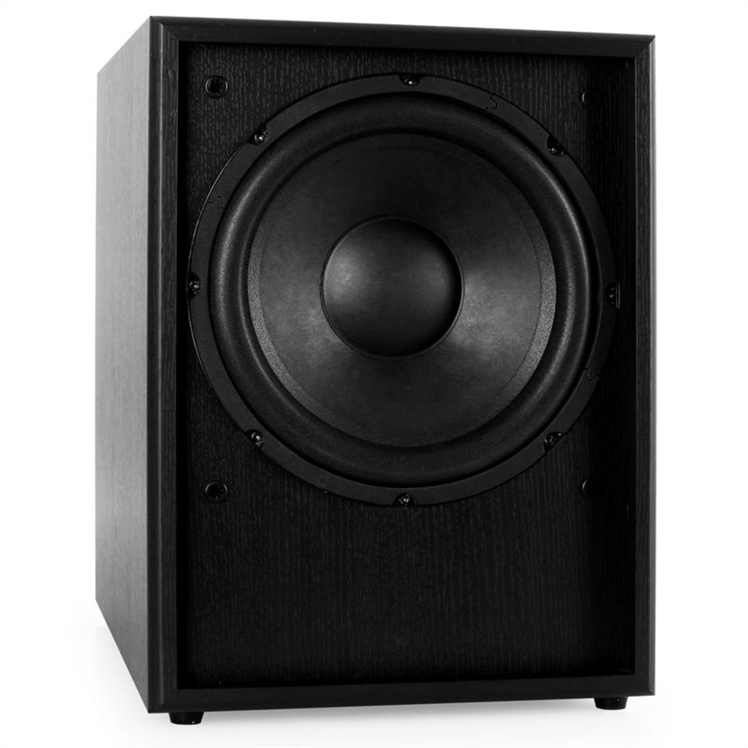Linie-300-SW-BK, subwoofer aktywny, AUX, kolor czarny Black Wood