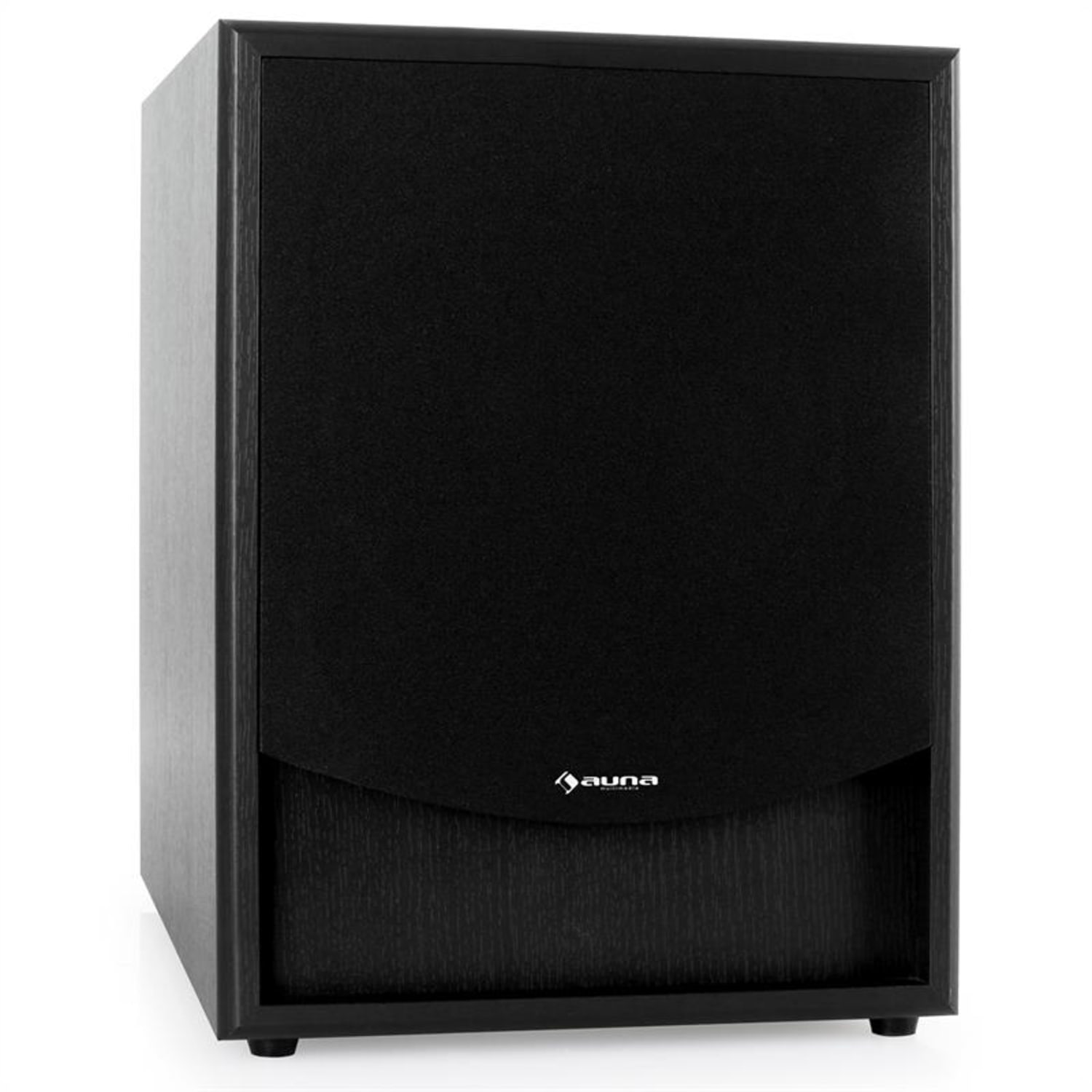 Linie-300-SW-BK, subwoofer aktywny, AUX, kolor czarny Black Wood