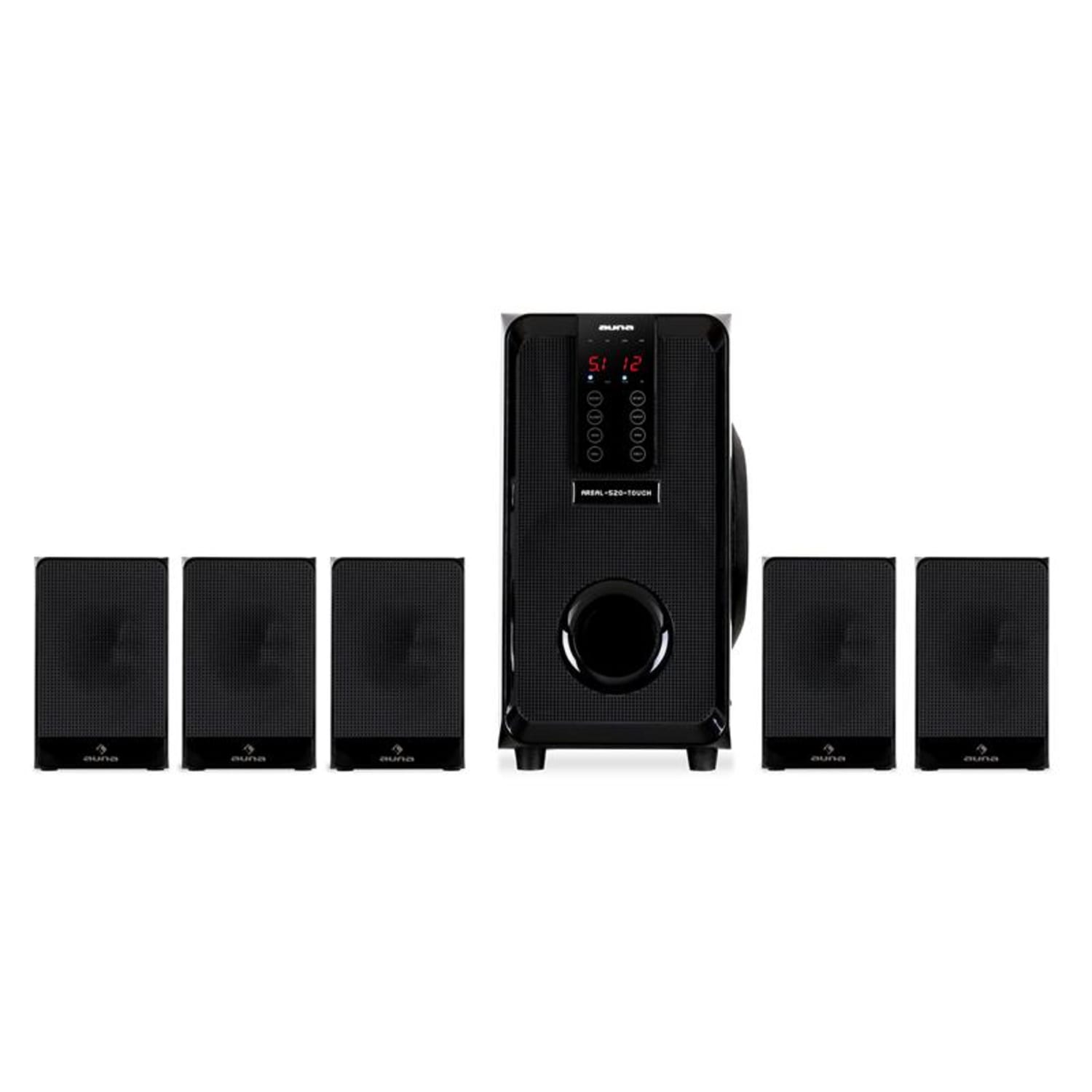 Areal 520 Sistema de altavoces 5.1 multitáctil AUX 95W 