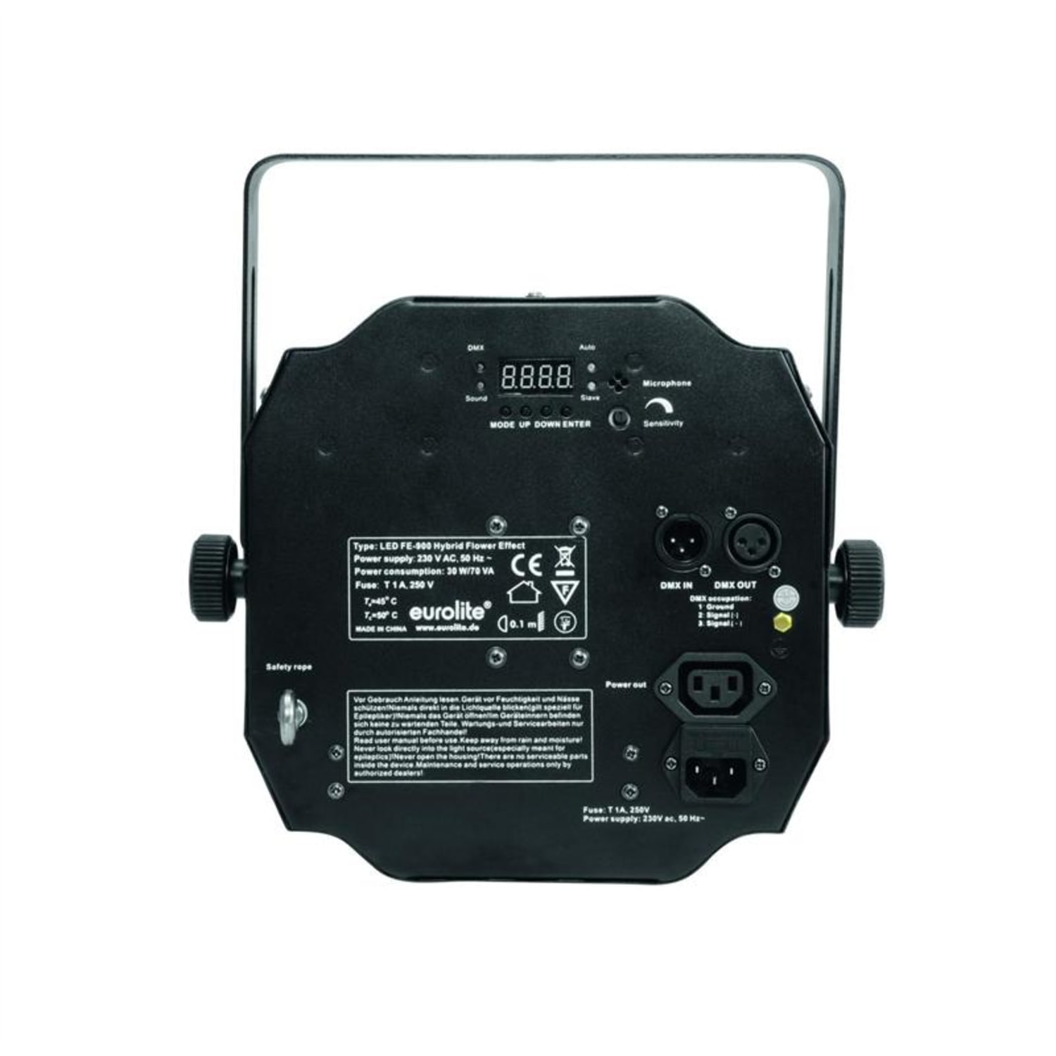 Euro Lite LED FE-900 Hybrid Flower Effect Strobe cu LED DMX 