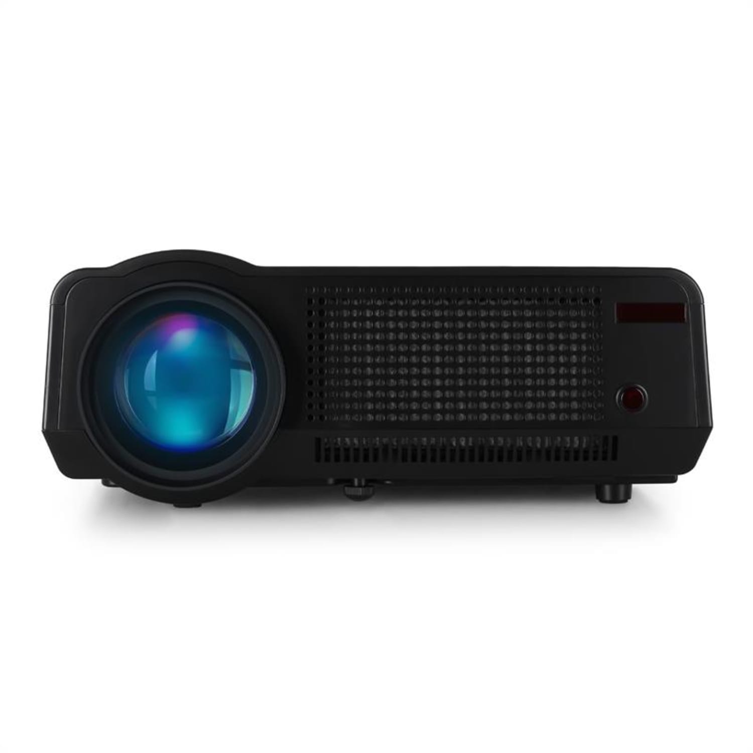 LCDP-HD-Q-2000-W LED projektor, TV, HDMI, fekete 