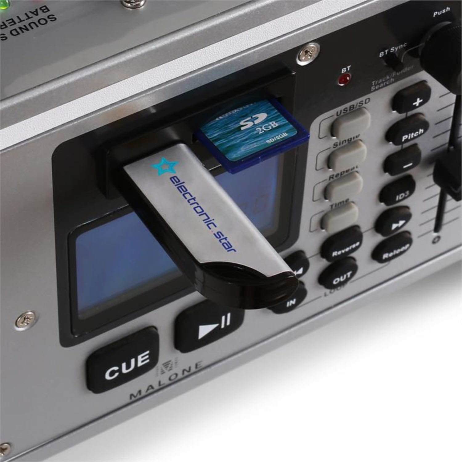 Sistem Audio Portabil PAS1 Streetlocker USB, SD ALB 