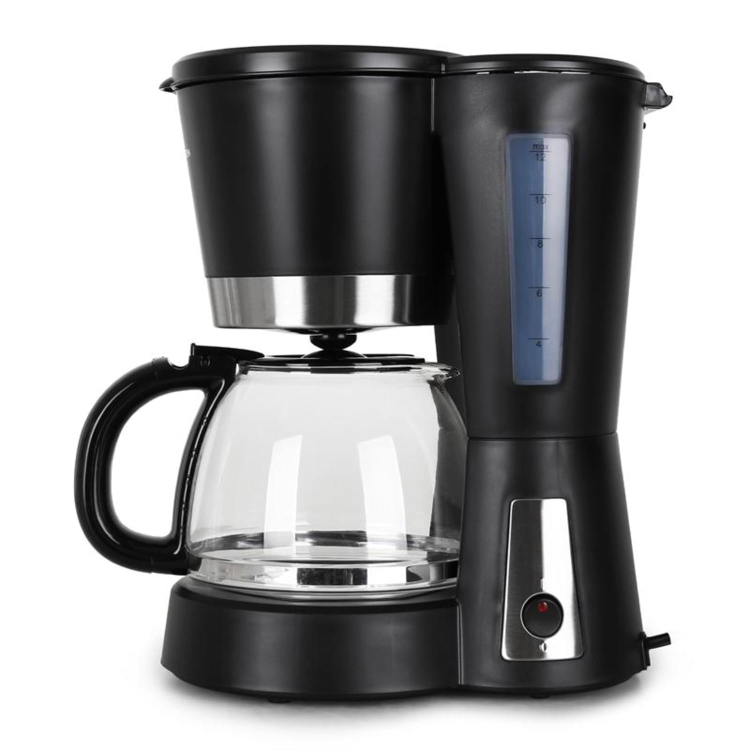 Klarstein Sunday Morning Stroj za Kavo 900 W 1,2 L črn Črna