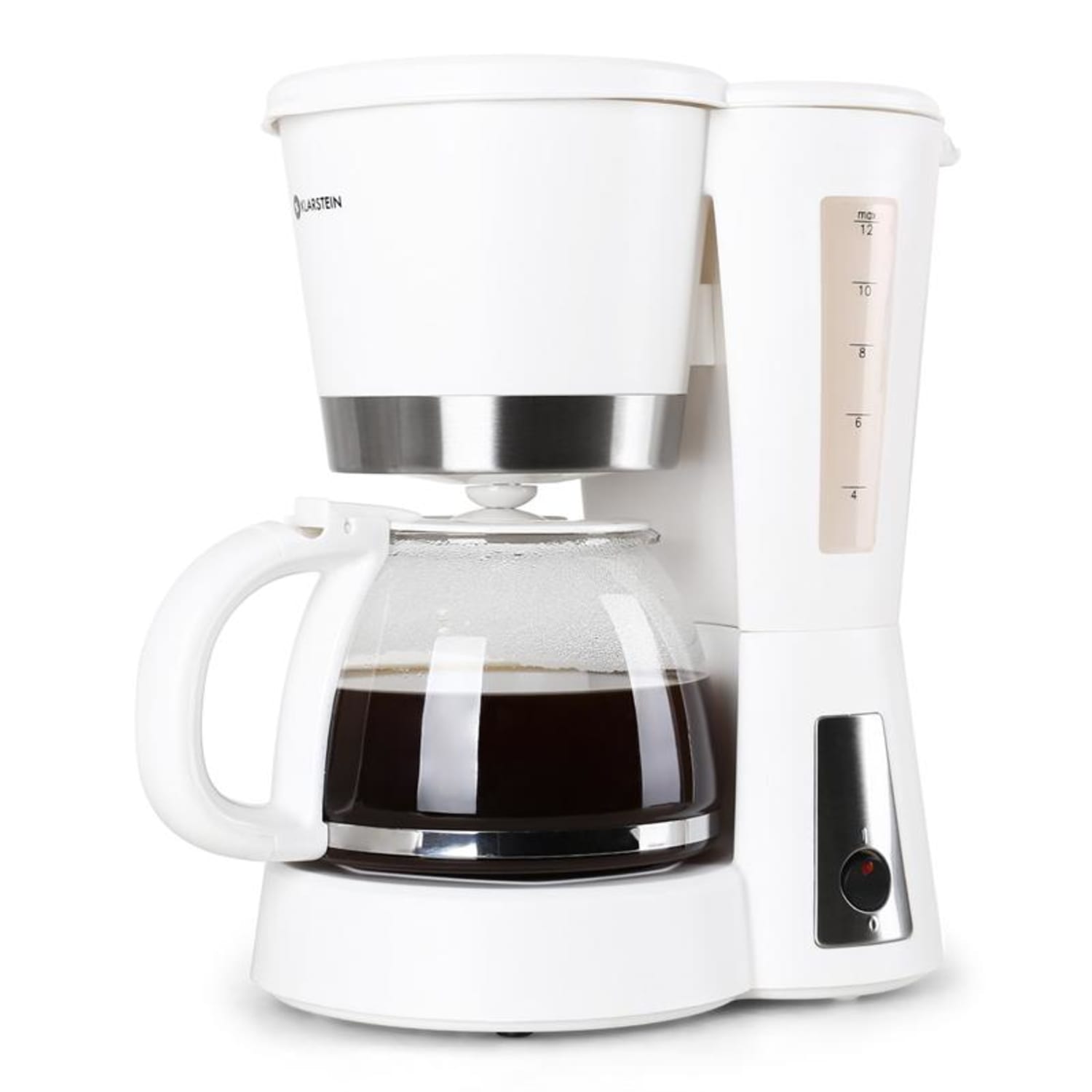 Klarstein Sunday Morning Stroj za Kavo 900 W 1,5 L bel Bela
