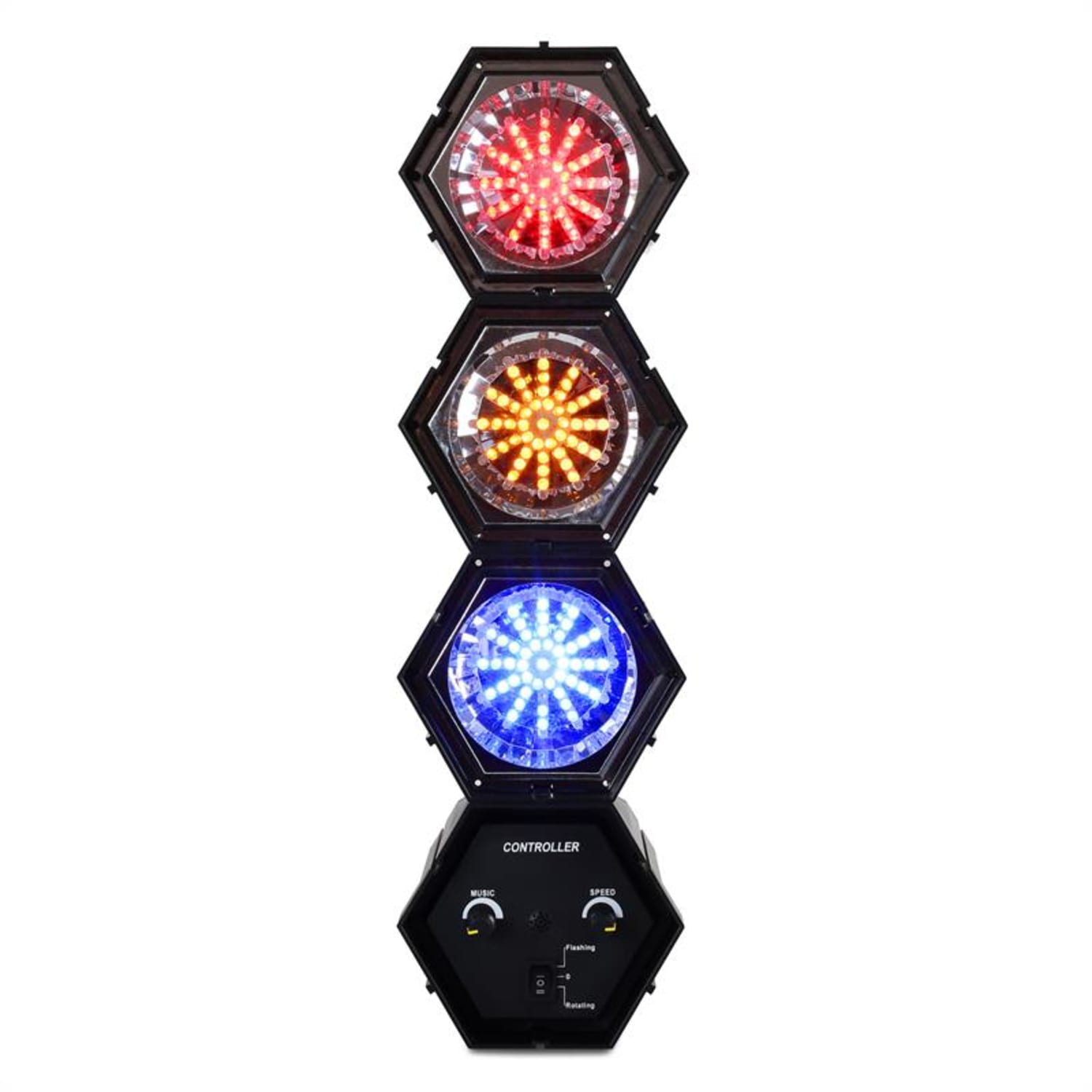 Mega LED Party Set sfera strobo light organ 