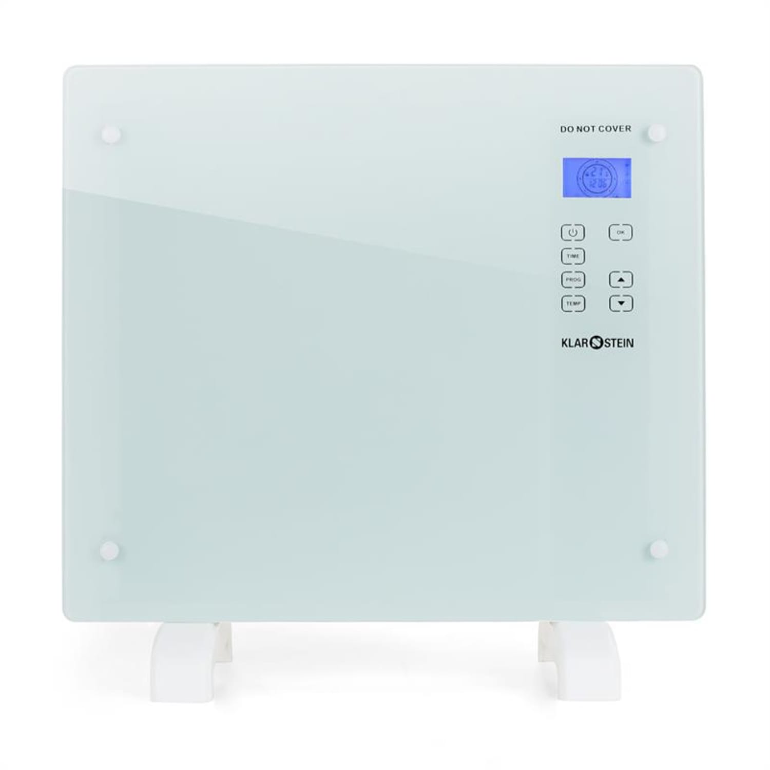 Klarstein HT006GL 1000 W convector sticlă / alb Alb