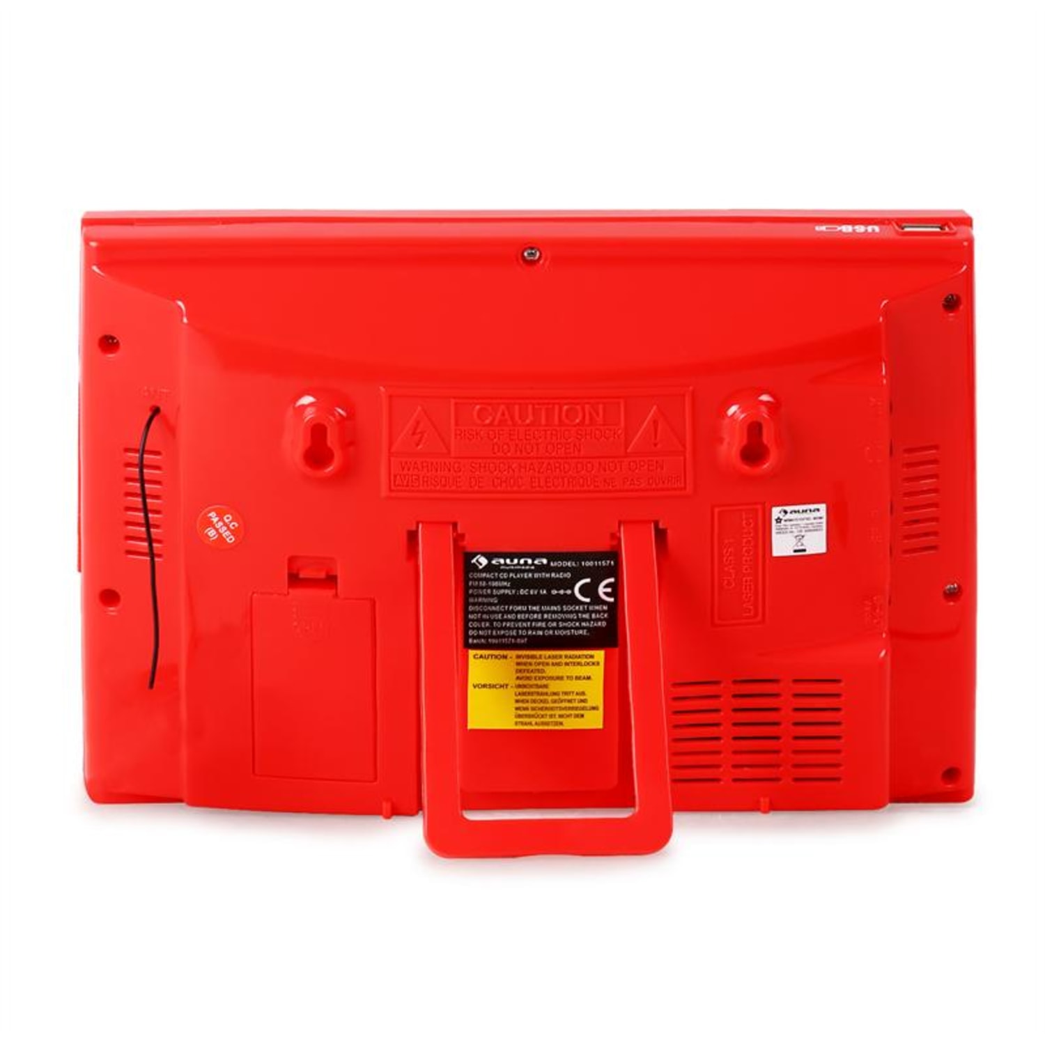 MC-120 impianto stereo MP3-CD Rosso