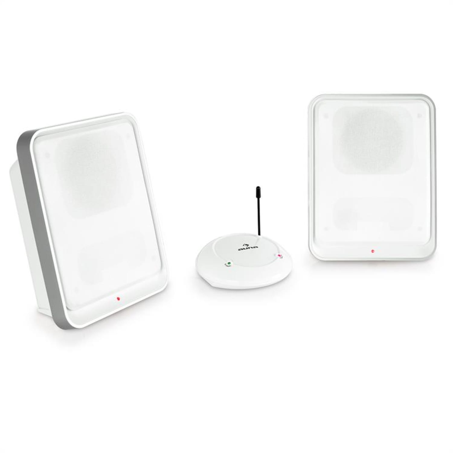 Loft Enceinte sans fil 2 canaux système UHF -blanc 