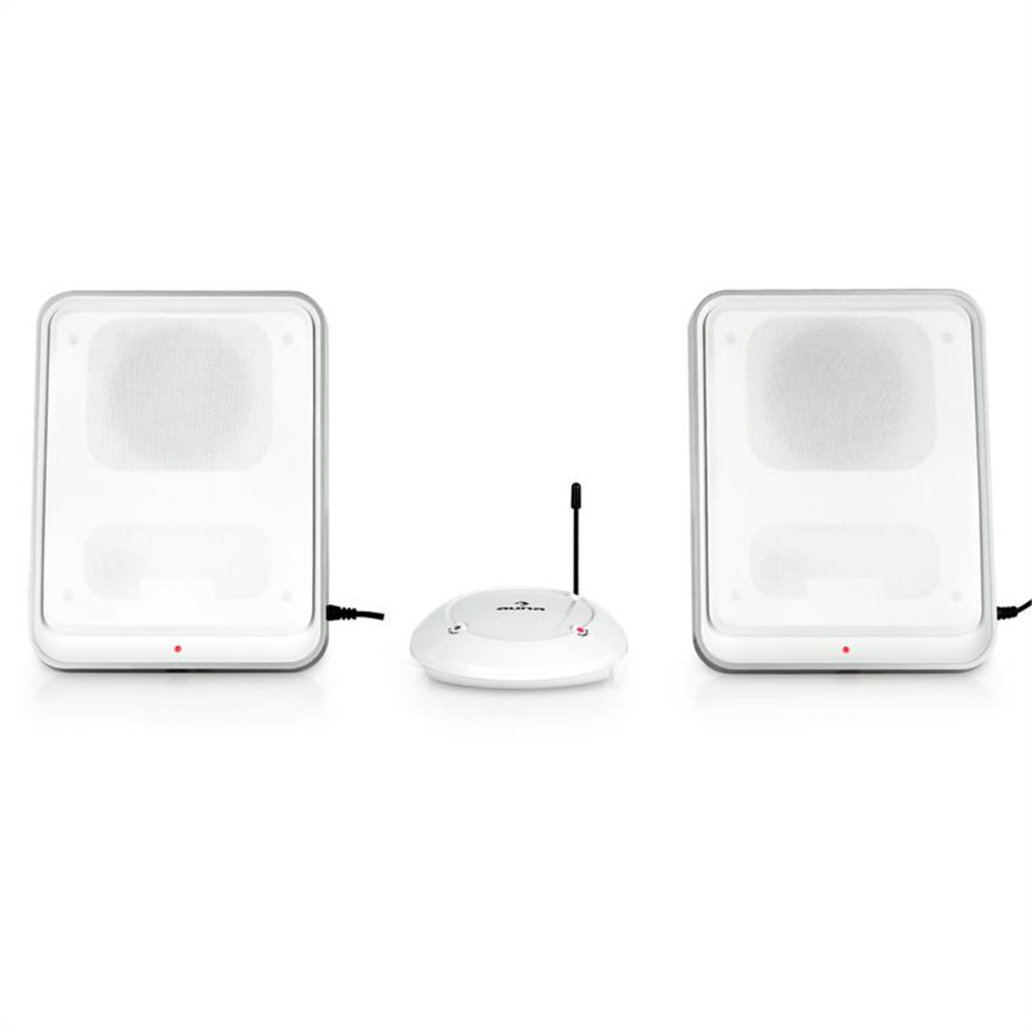 Loft Enceinte sans fil 2 canaux système UHF -blanc 