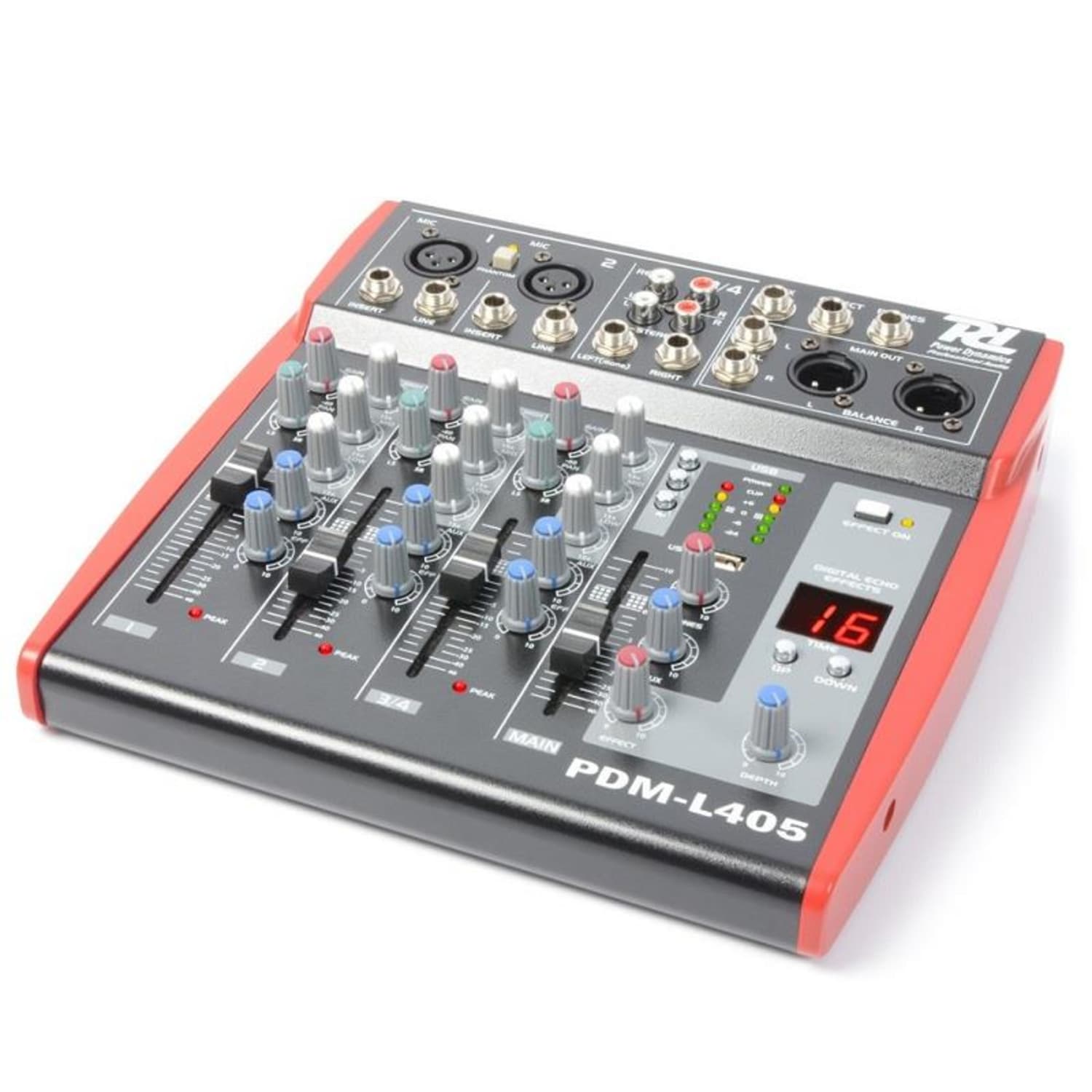 PDM-L405, +48 V USB AUX MIC, 4- KANALNA 
