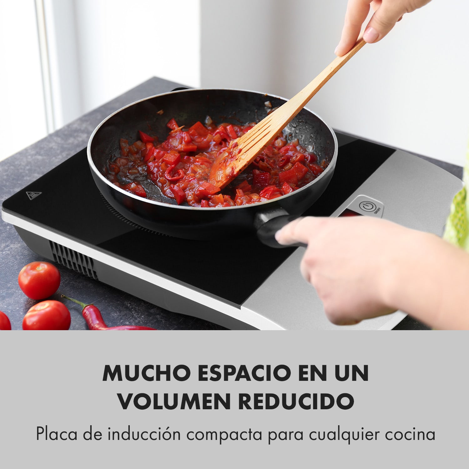 VariCook Single Placa de inducción 1800W 