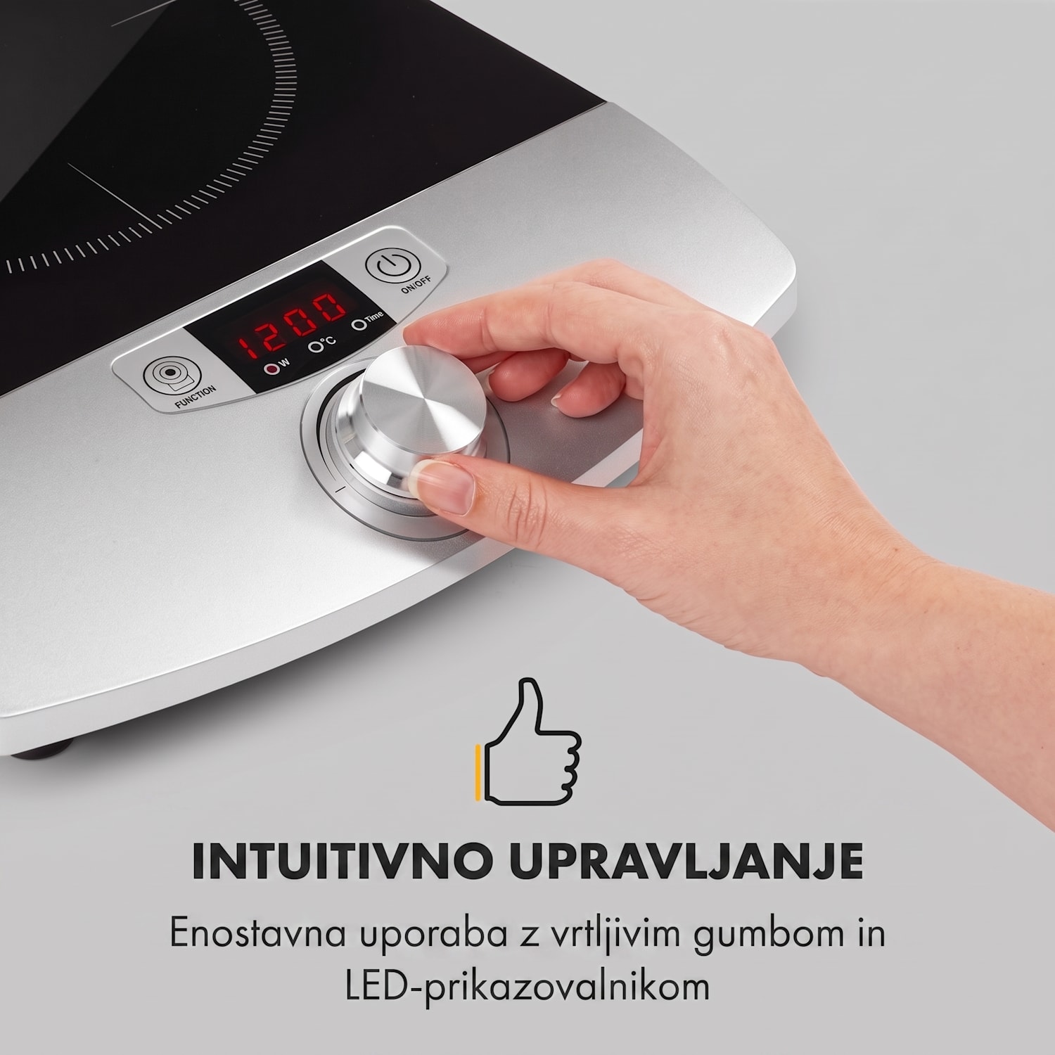 VariCook samostojna enojna indukcijska plošča, 1800 W 