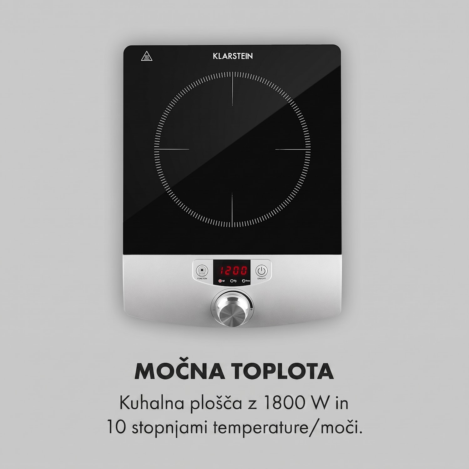 VariCook samostojna enojna indukcijska plošča, 1800 W 