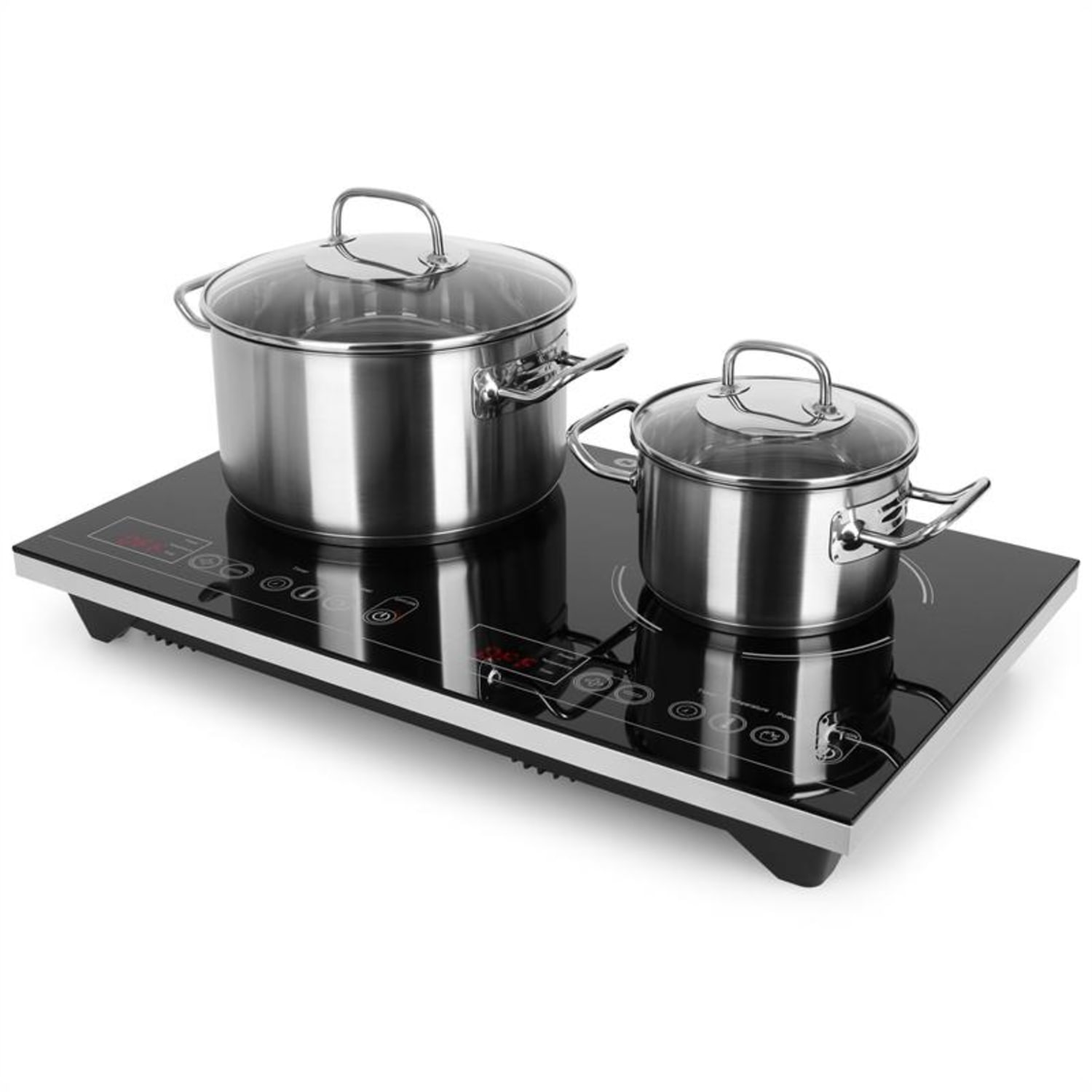VariCook XL dubbel-induktionsspis 3100W timer 240 grader C touch 