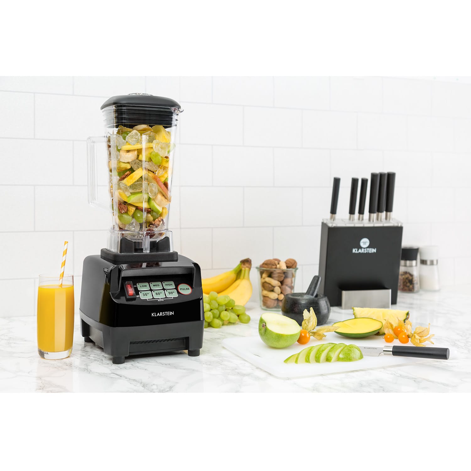 Klarstein Herakles 5G, asztali mixer, 2 l Fekete