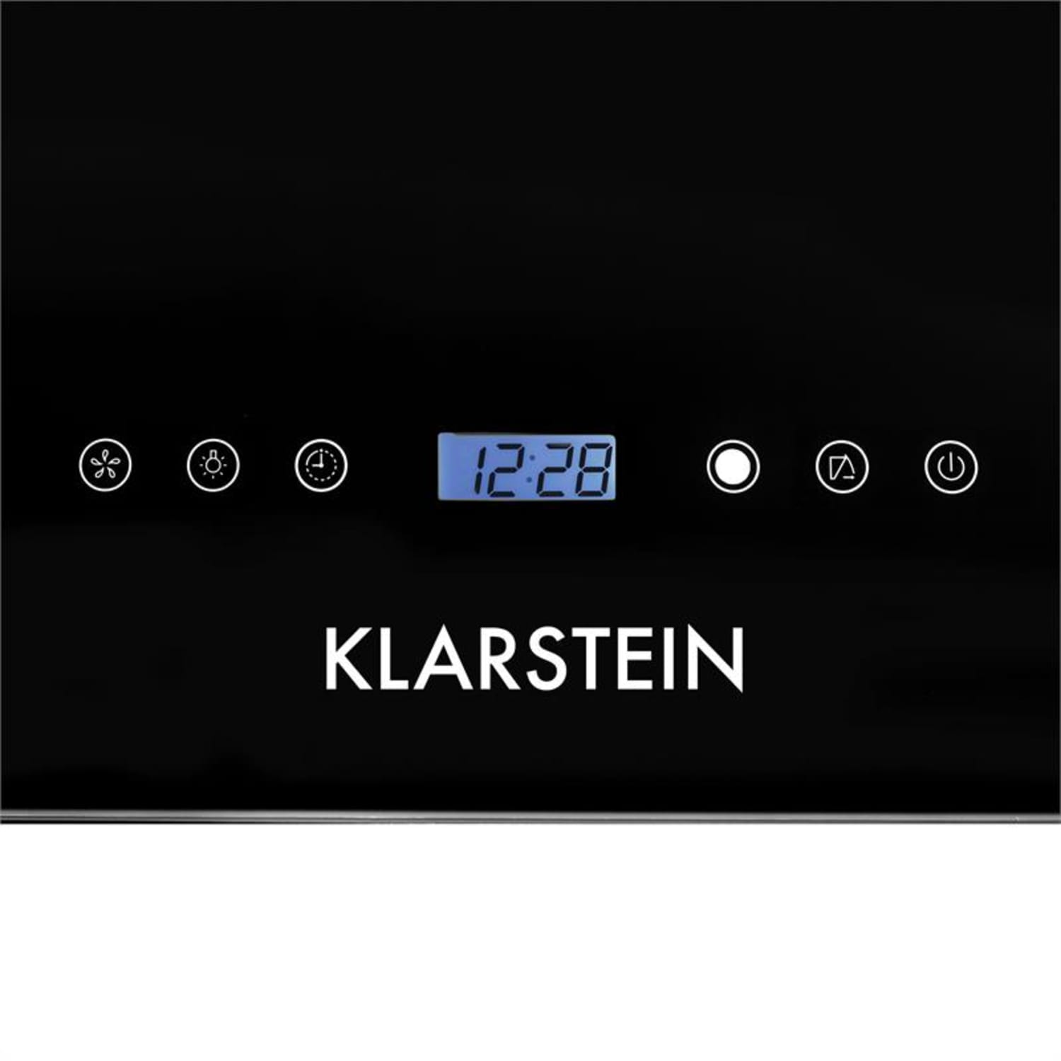 Klarstein RGL60BL, kuhinjska napa, 60 cm, 600m3/h 60 | Crna