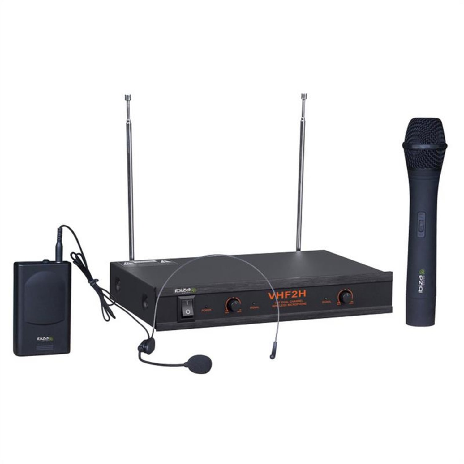 VHF2H, bežični sustav za 2 mikrofona 