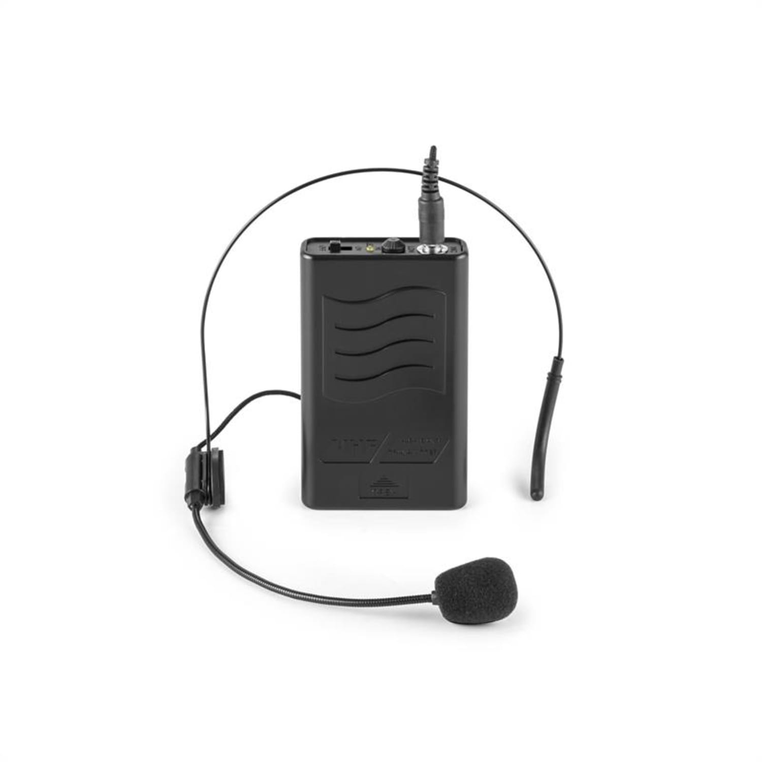 VHF4, set 4-kanalnih radijskih mikrofona, 3 x mikrofon, 1 x set za glavu, doseg 60 m 