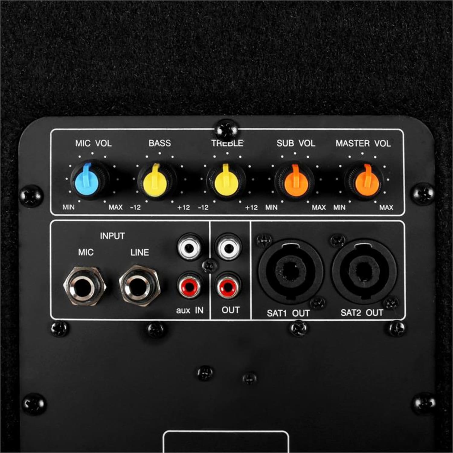 Sub18A Subwoofer PA actif 600W AUX 