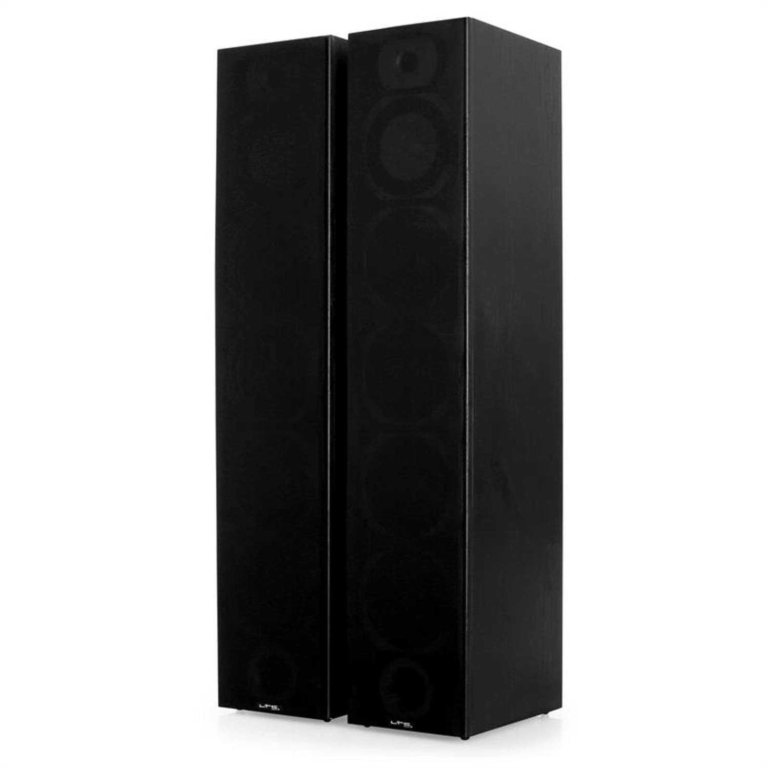 V7B Paire d'enceintes colonne 4 voies 16,5cm bassreflex Noir