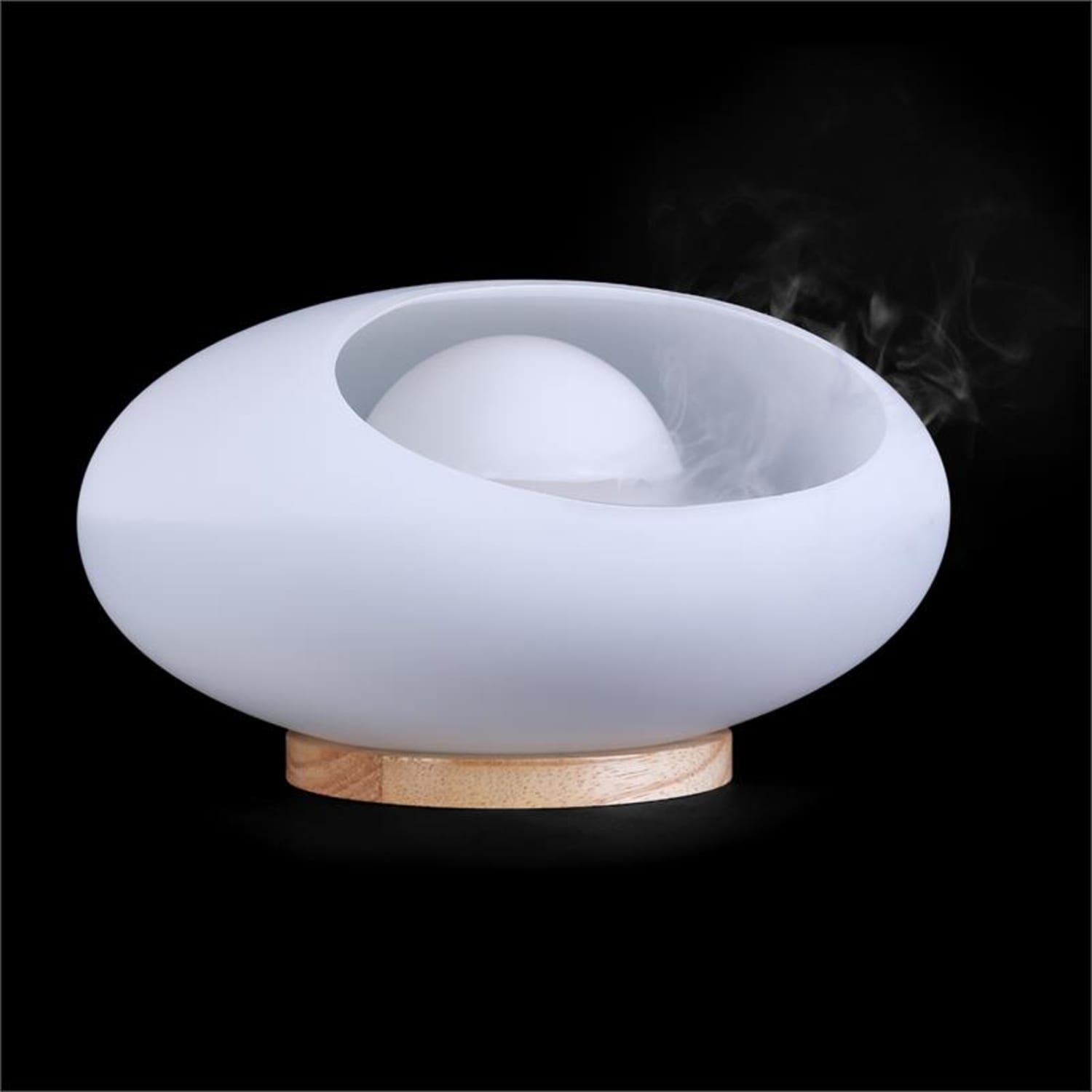Humidificateur LED aroma therapie brun clair 